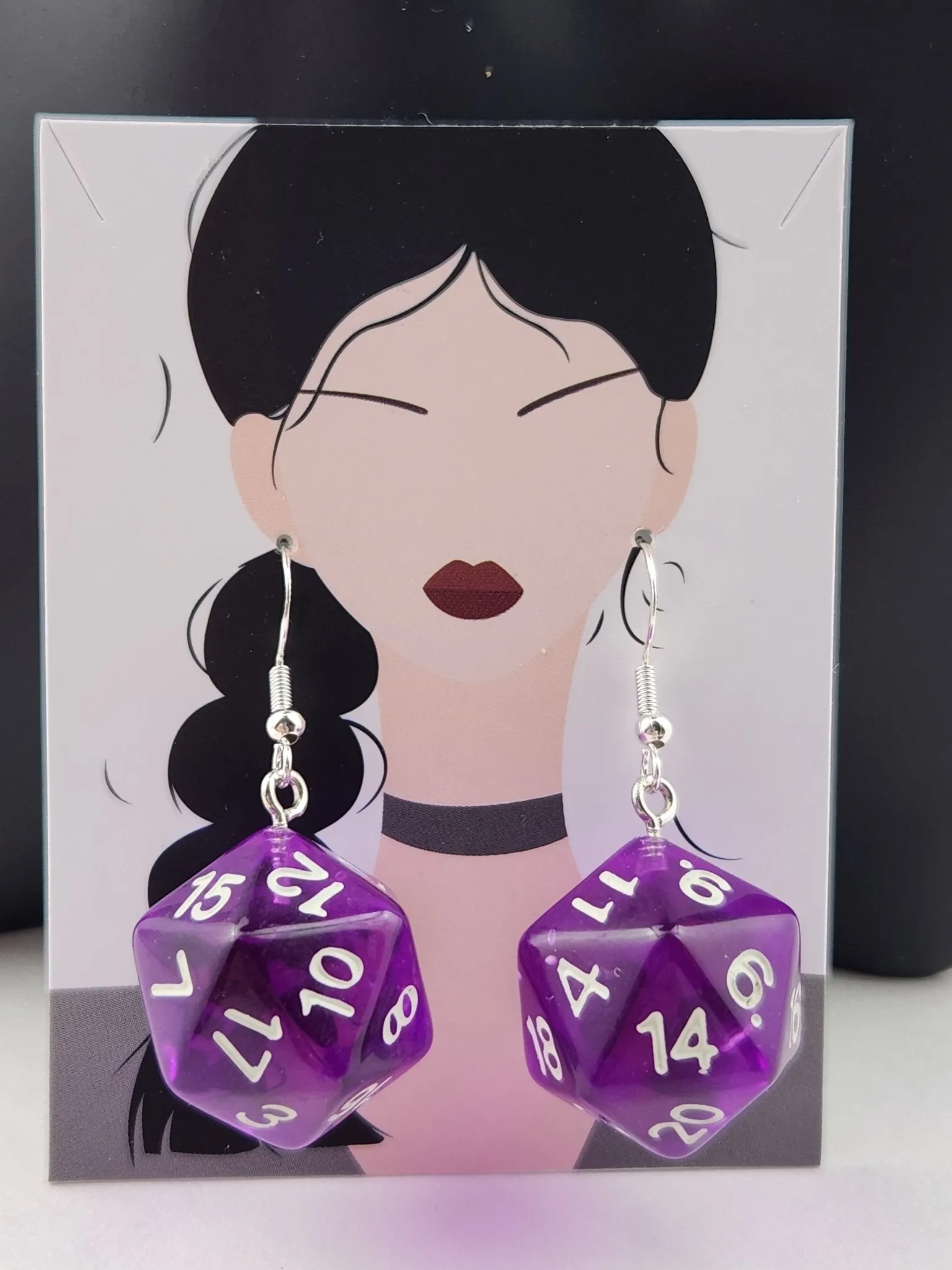 dice earrings