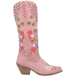 Dingo Poppy Womens Boot 75 BM US Pink