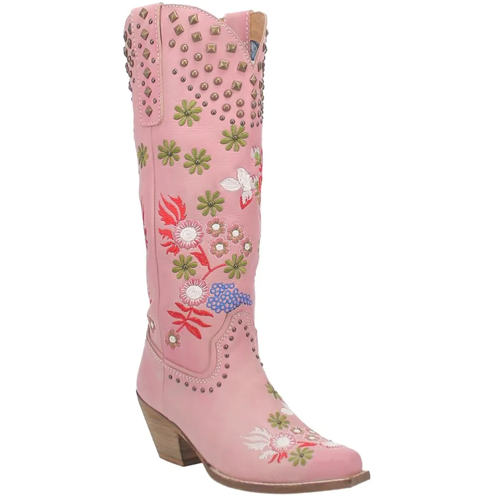 Dingo Poppy Womens Boot 75 BM US Pink