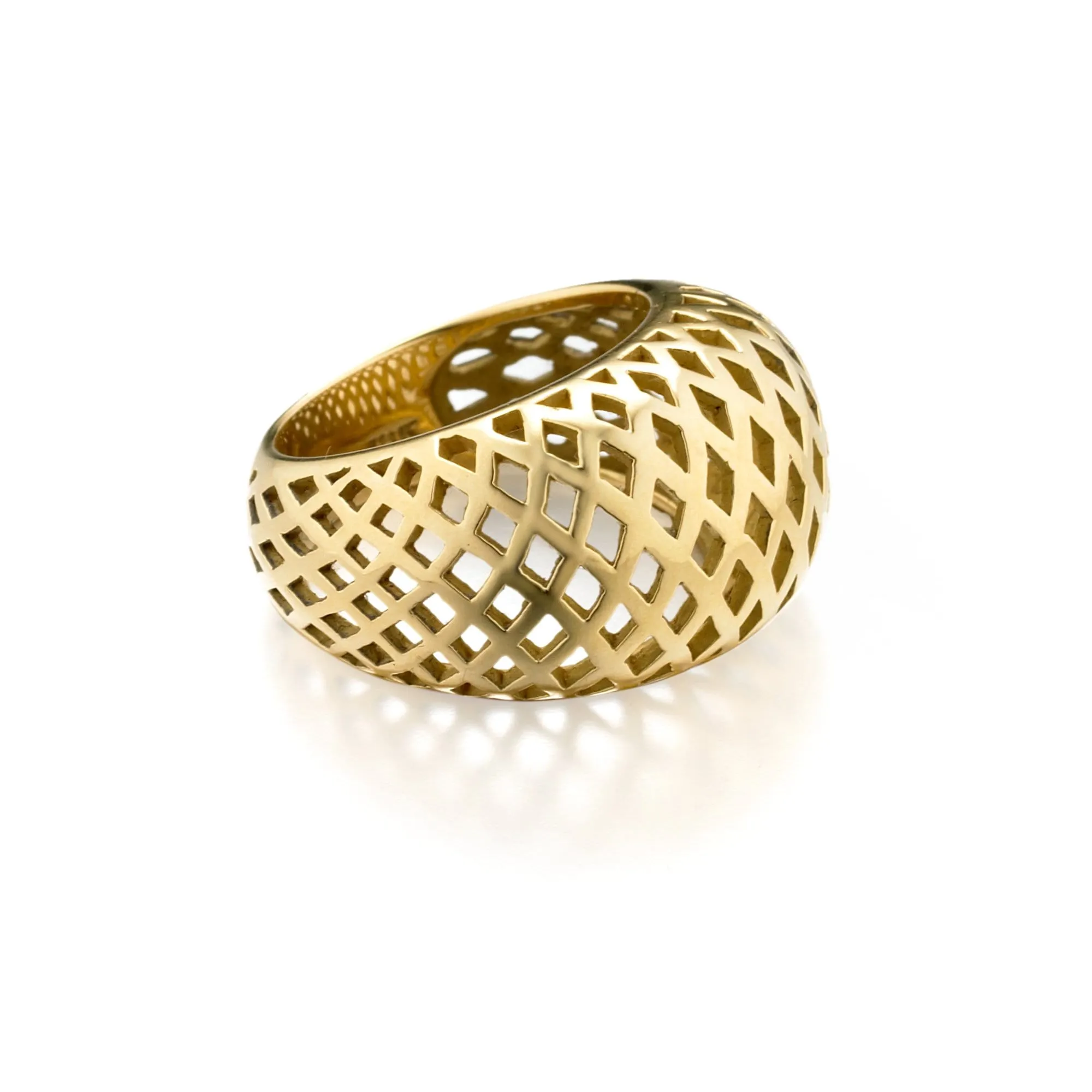 Domed Crownwork Ring