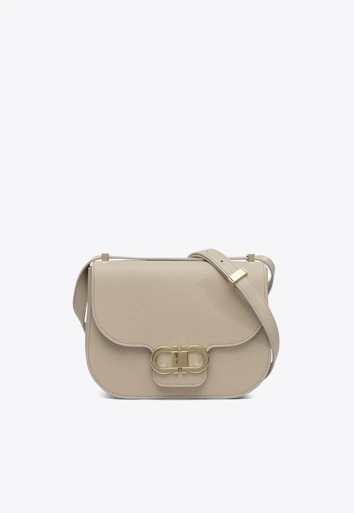 Double Gancini Crossbody Bag
