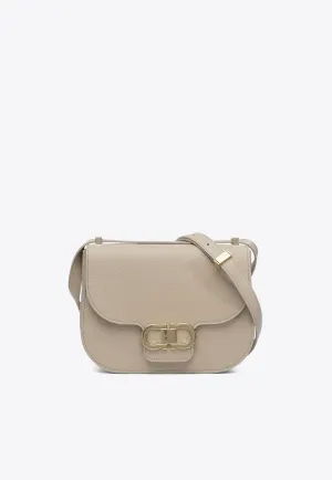 Double Gancini Crossbody Bag