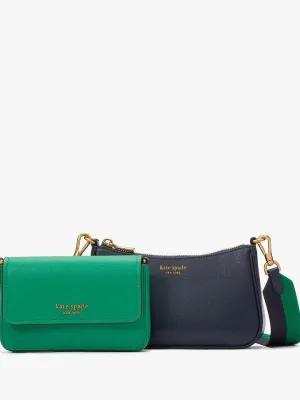 Double Up Colorblocked Crossbody