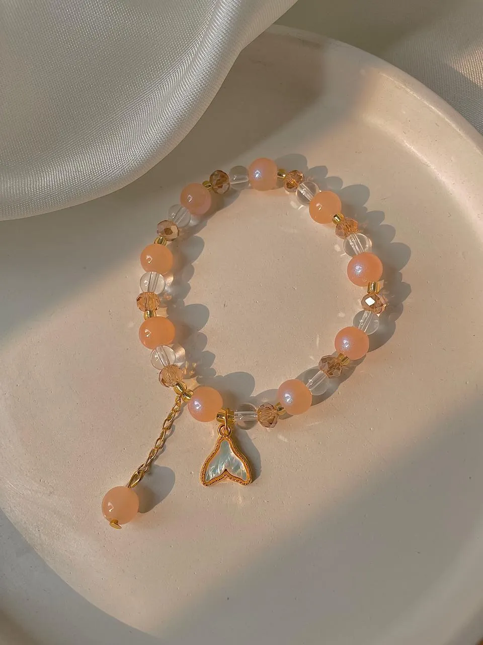 Dreamy Mermaid Bracelet- sunset hues