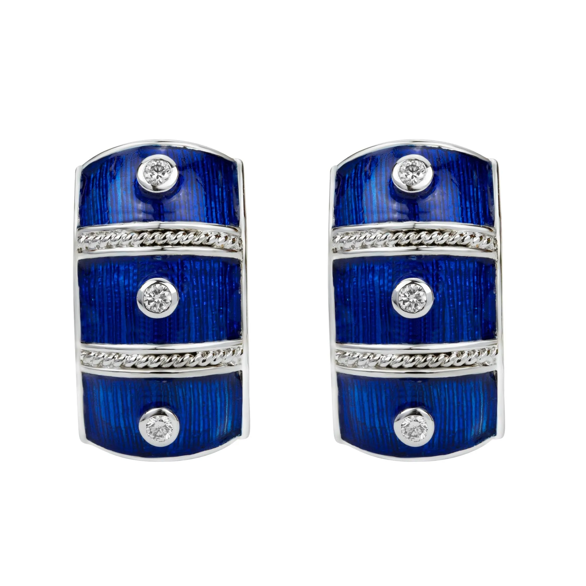 Earrings - Diamond (enamel)
