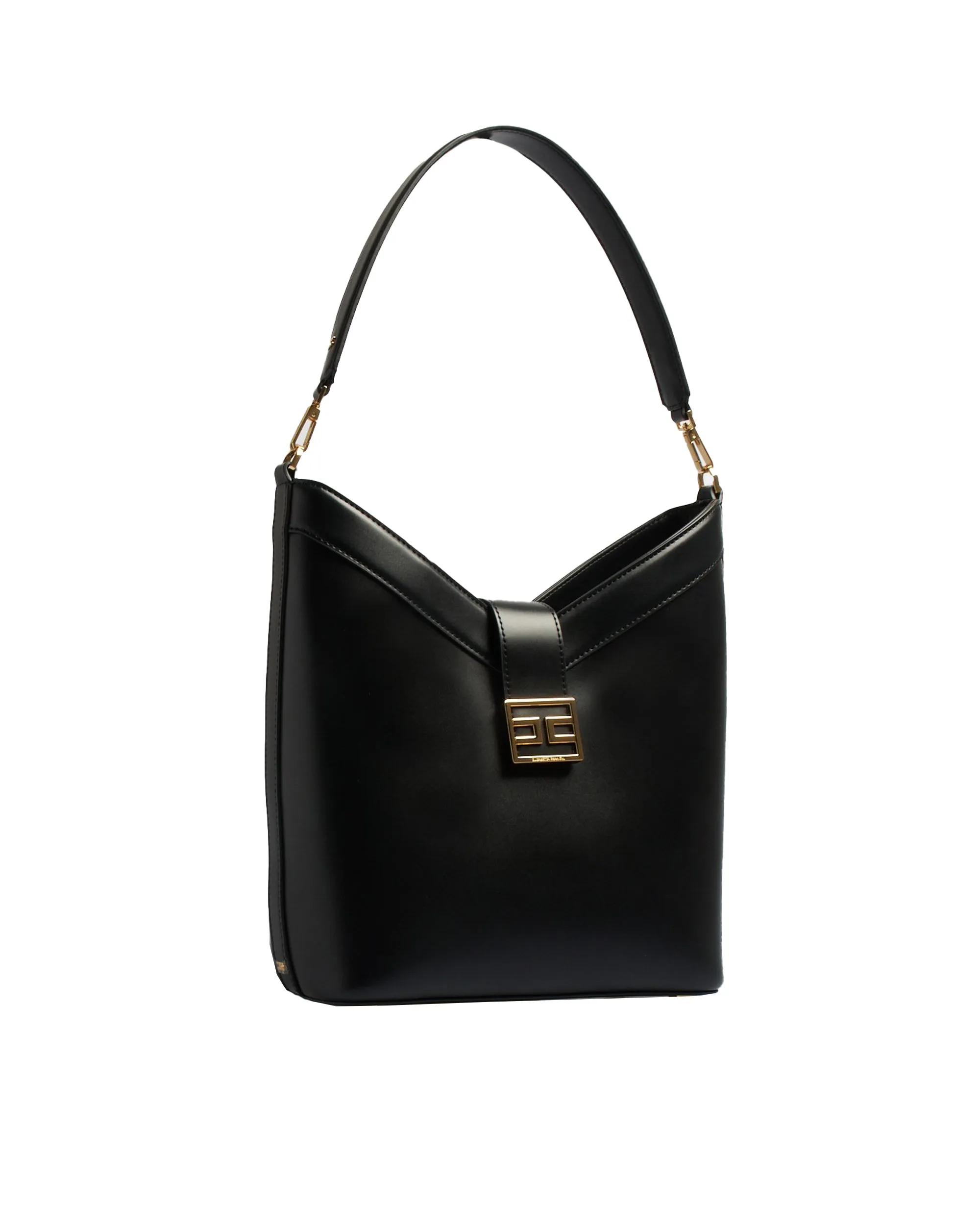 Elisabetta Franchi Borsa A Spalla Con Fibbia Nera