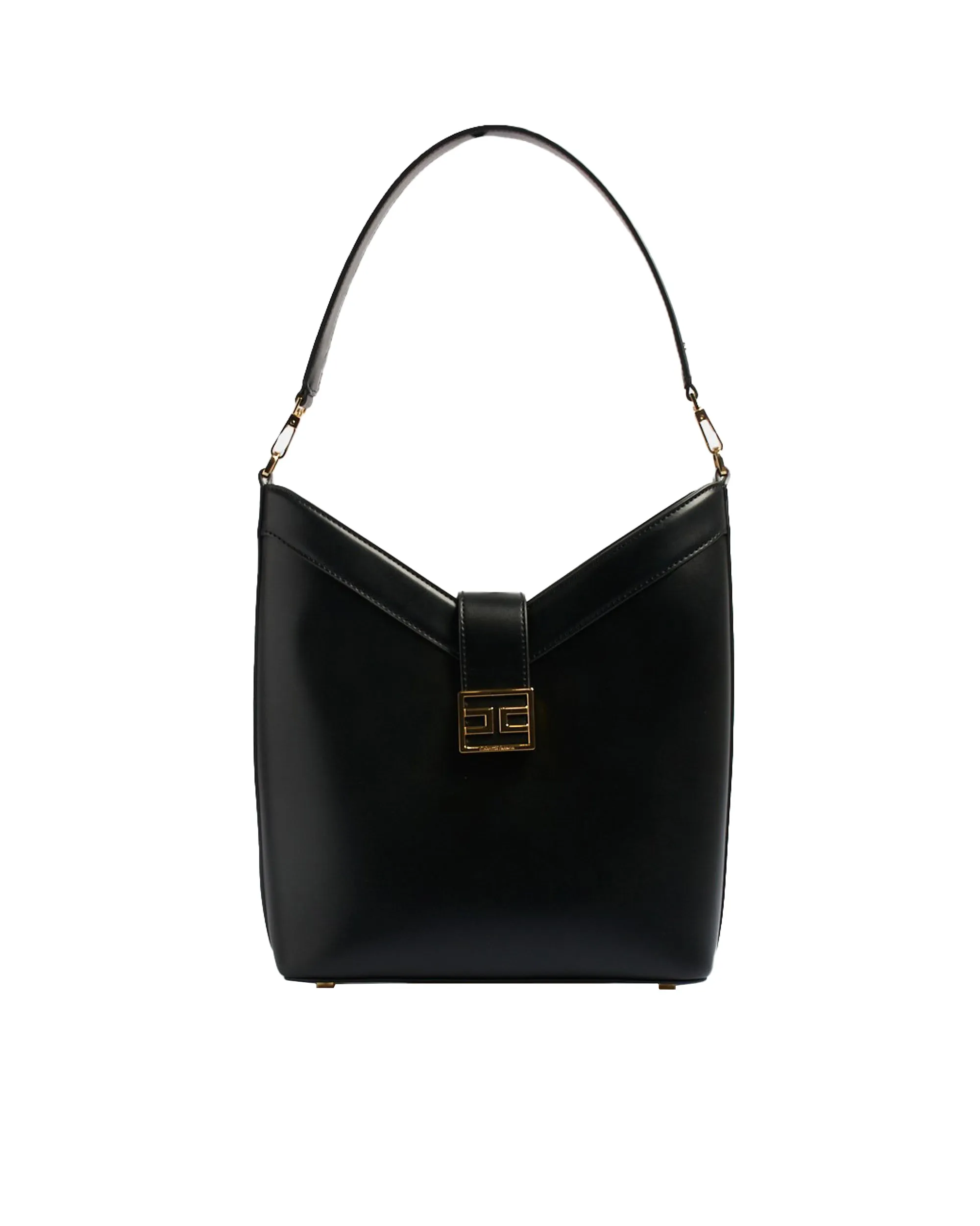 Elisabetta Franchi Borsa A Spalla Con Fibbia Nera
