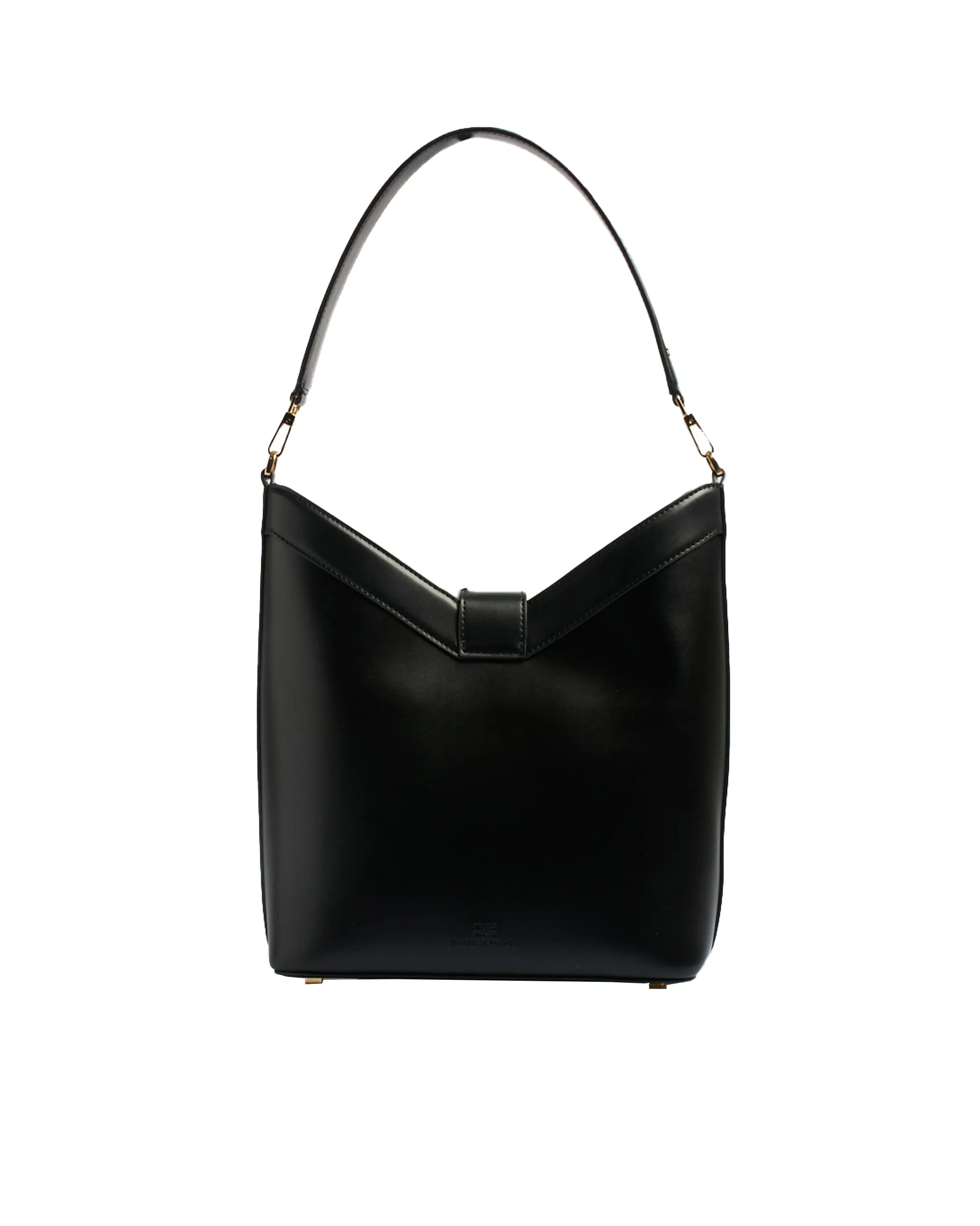 Elisabetta Franchi Borsa A Spalla Con Fibbia Nera