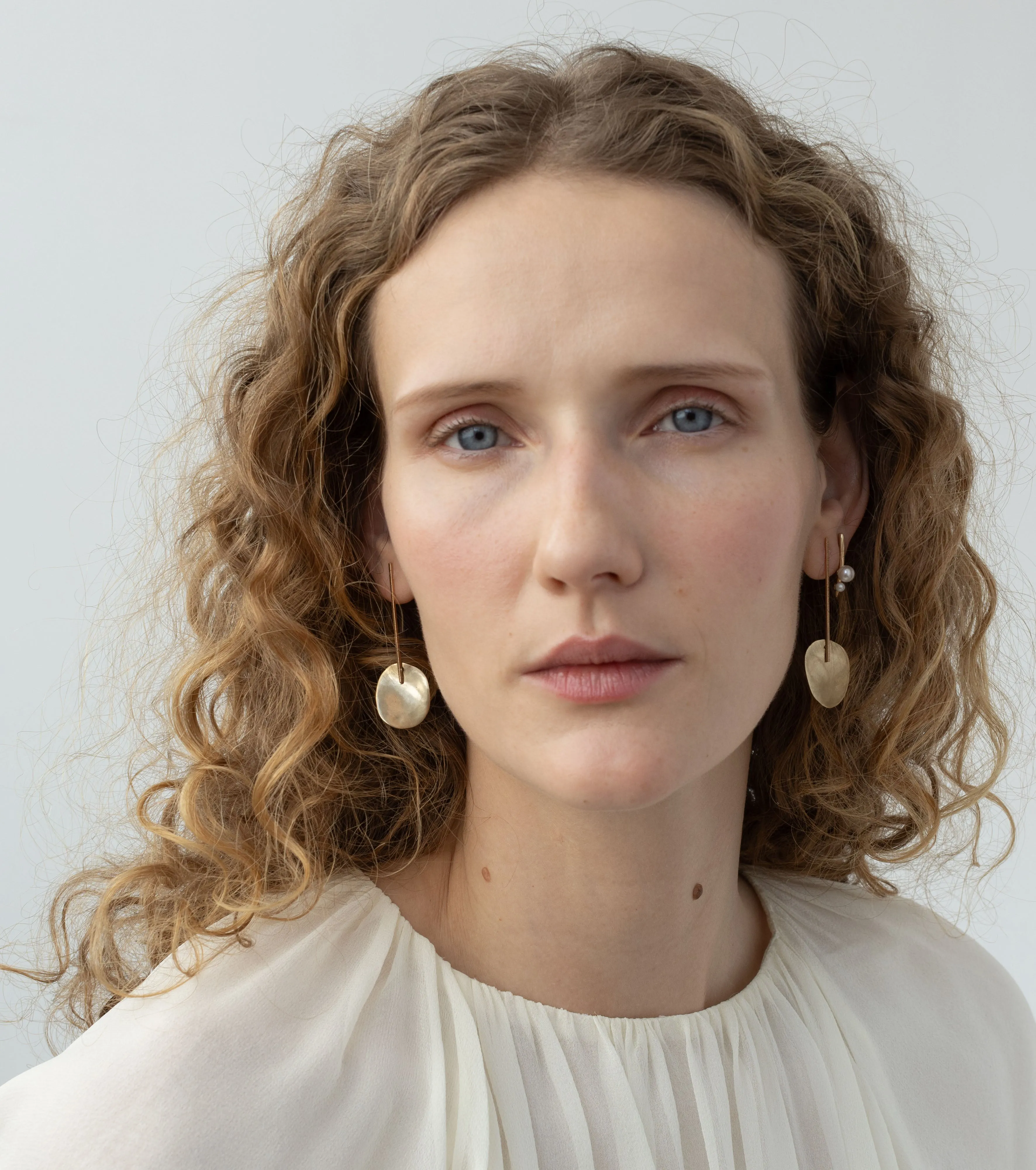 elise long drop studs