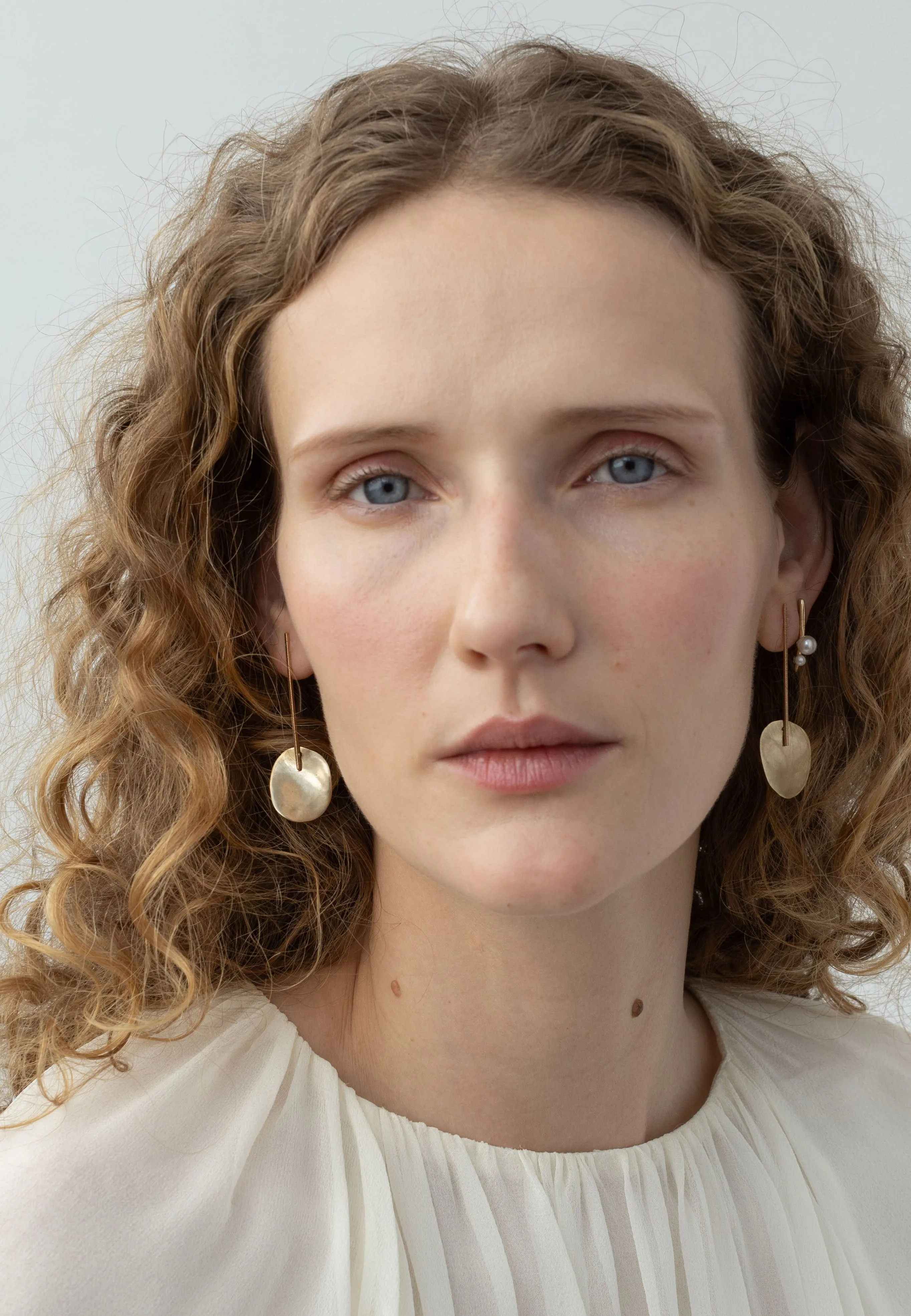 elise long drop studs
