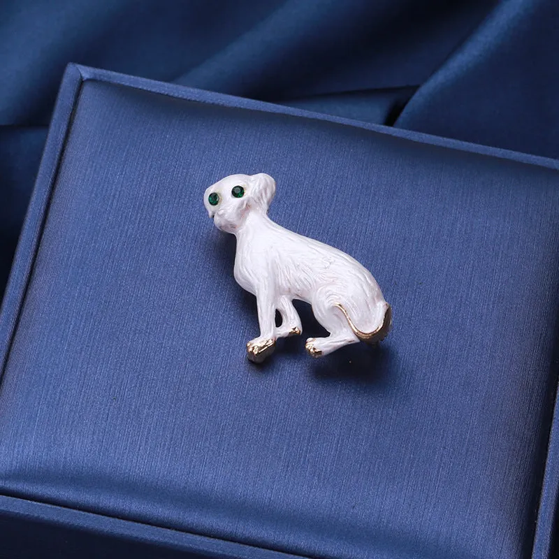 Enamel Pet Dog Brooch Pin PA5078