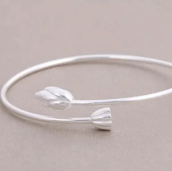Enchanting Flower Bracelets Bangles