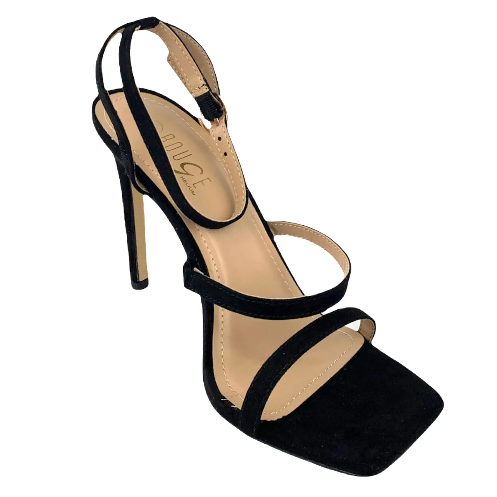 ENDLESS Women's Hight Heel Square Toe Strappy Dress Shoes