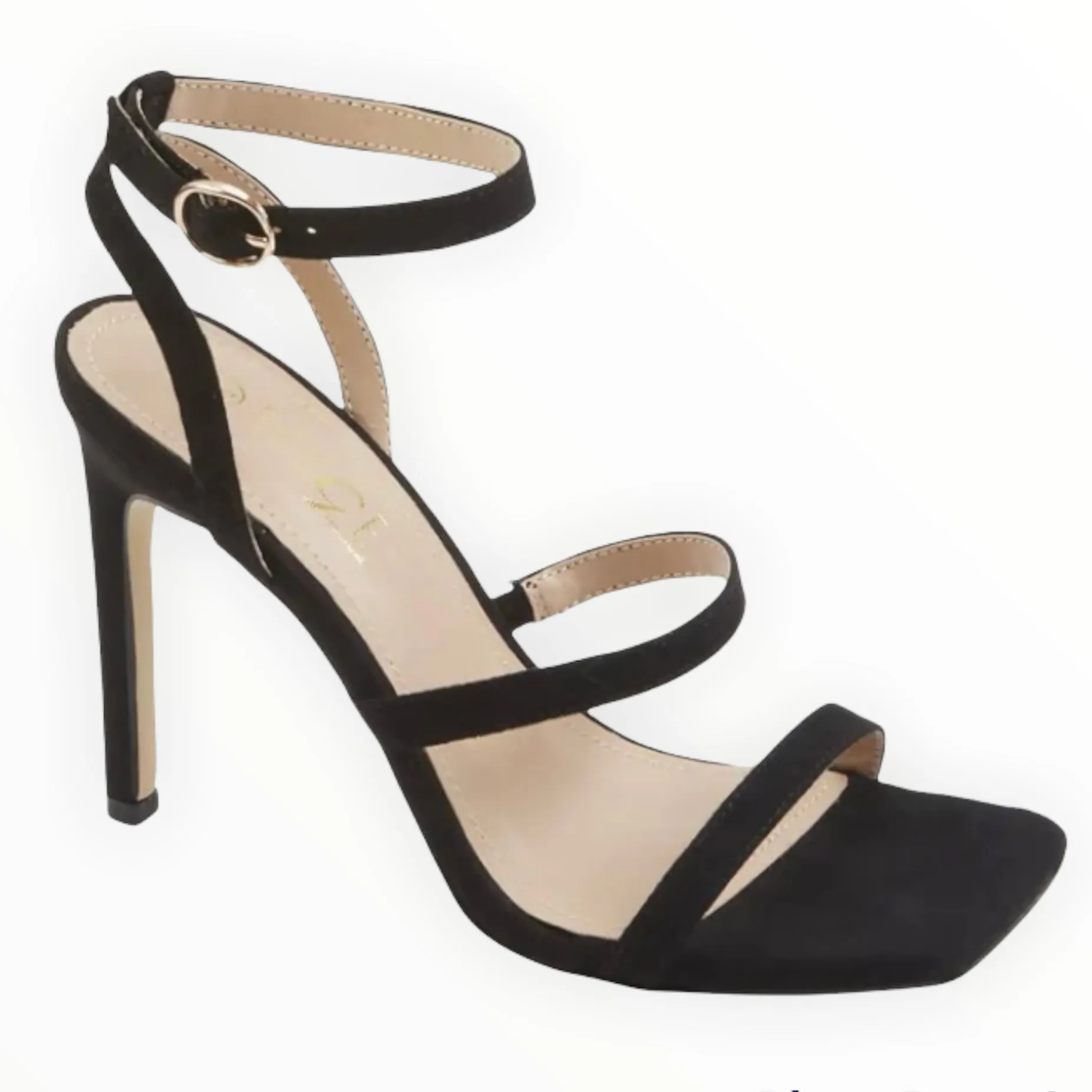 ENDLESS Women's Hight Heel Square Toe Strappy Dress Shoes