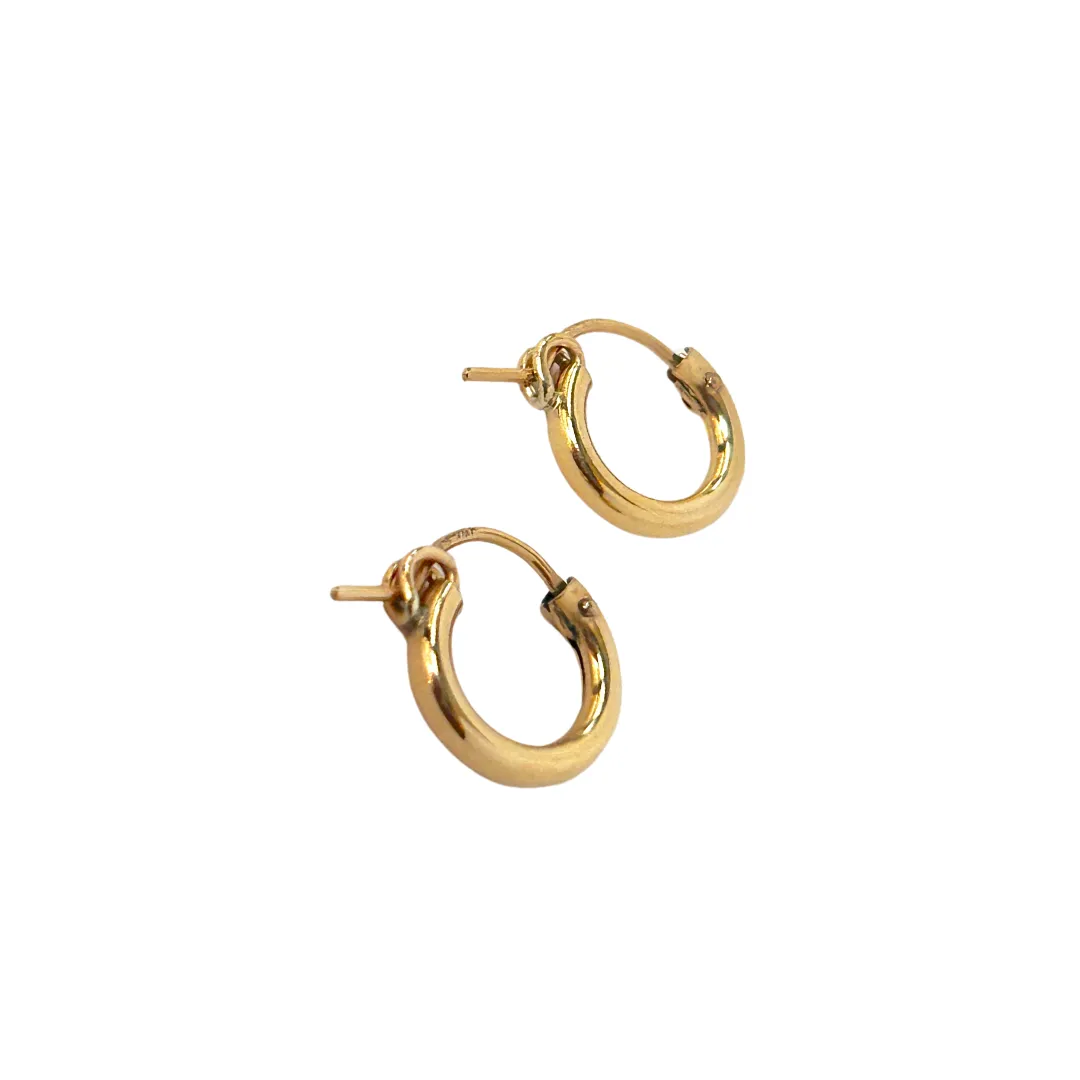 Evangeline Huggie Hoop Earrings