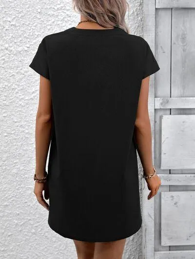 Express Your Style Short Sleeve Shift Dress