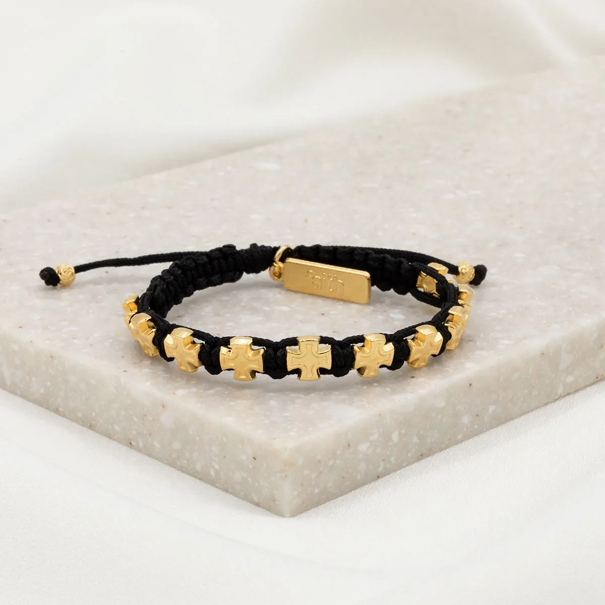 Faith Blessing Bracelet/Gold