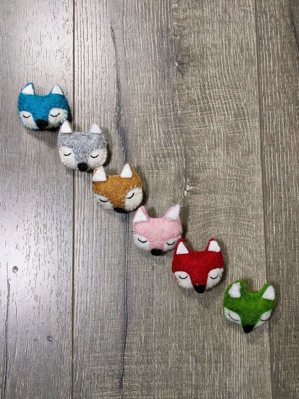 Felt Fox Brooch