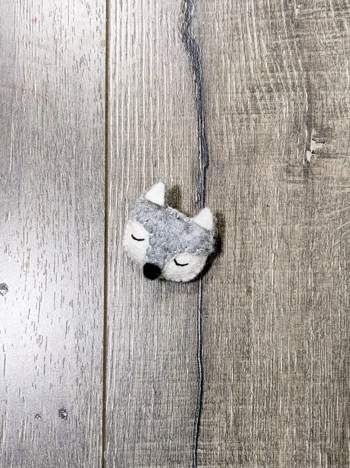 Felt Fox Brooch