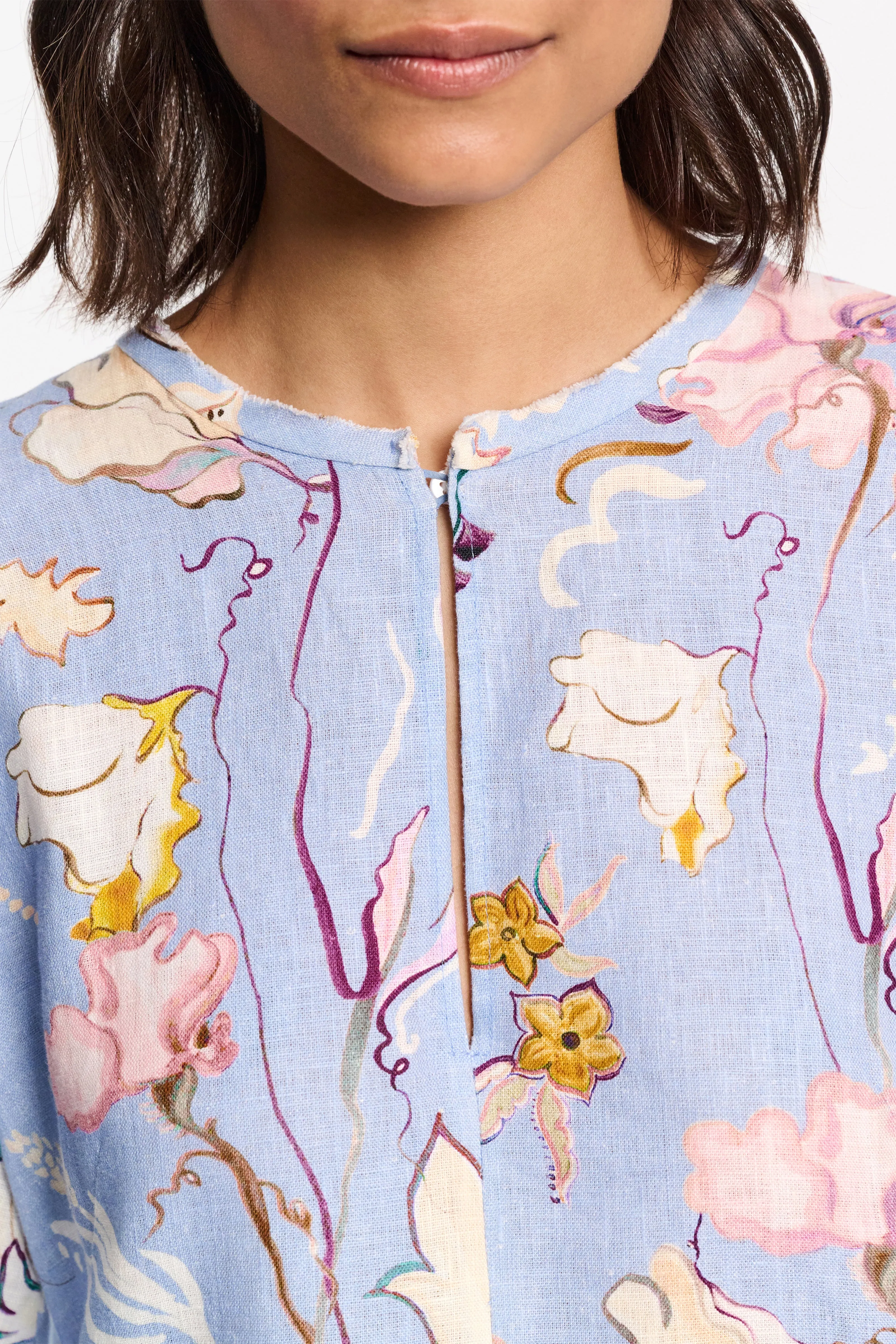 Floral Power Mini Dress