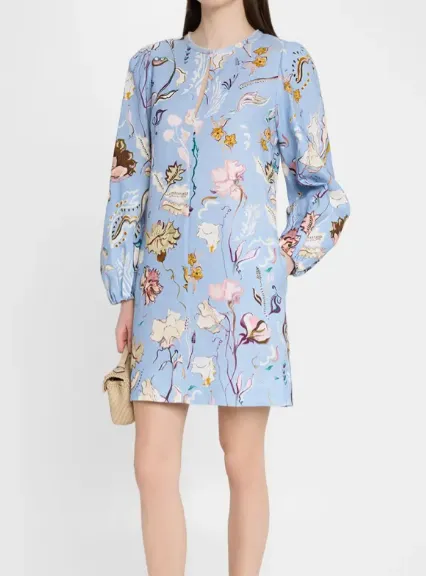 Floral Power Mini Dress