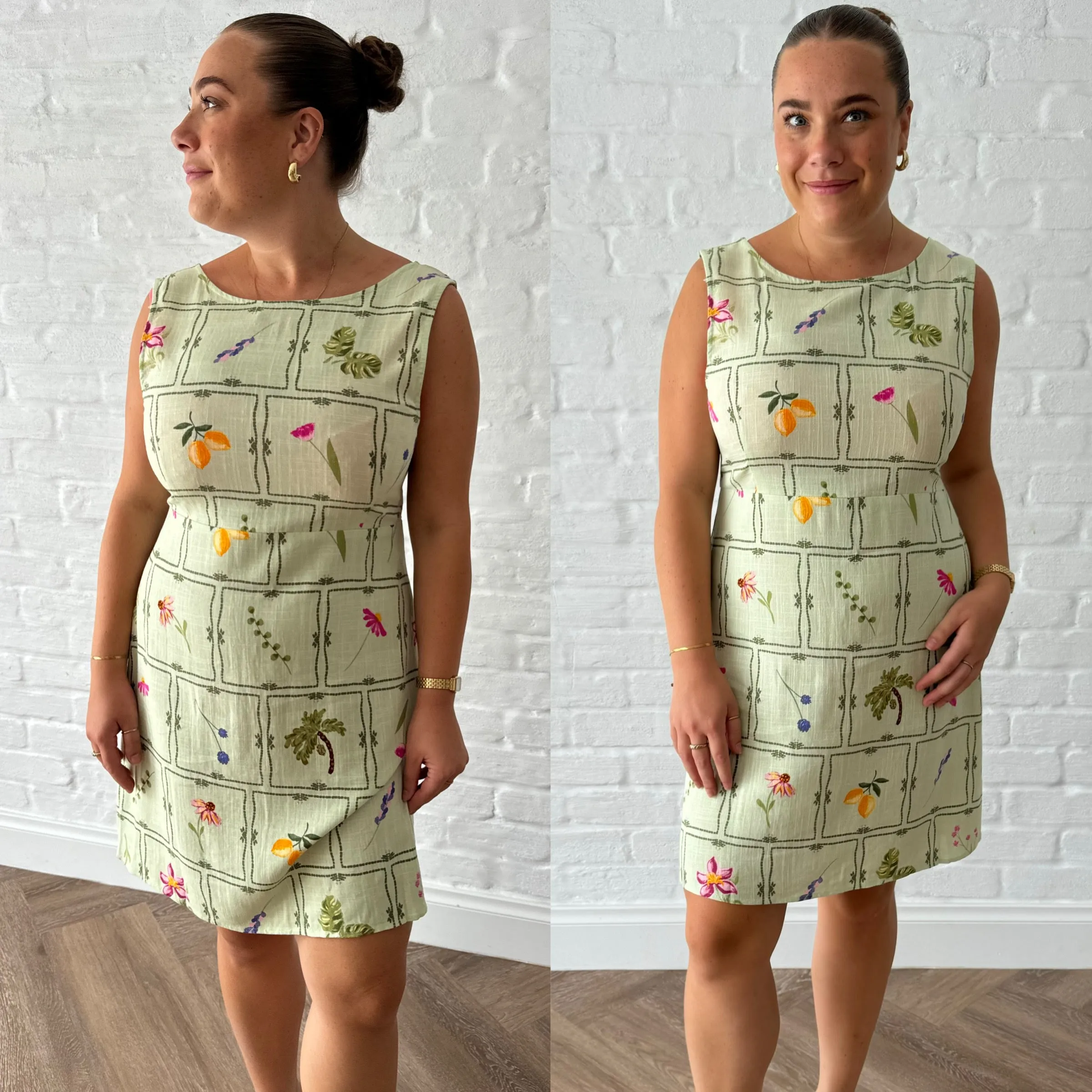 Gardenia shift dress