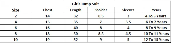 Girls' Jumpsuits Color Yellow