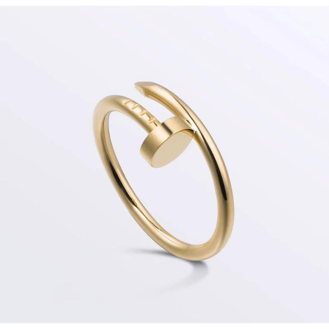 Gold Nail It Ring