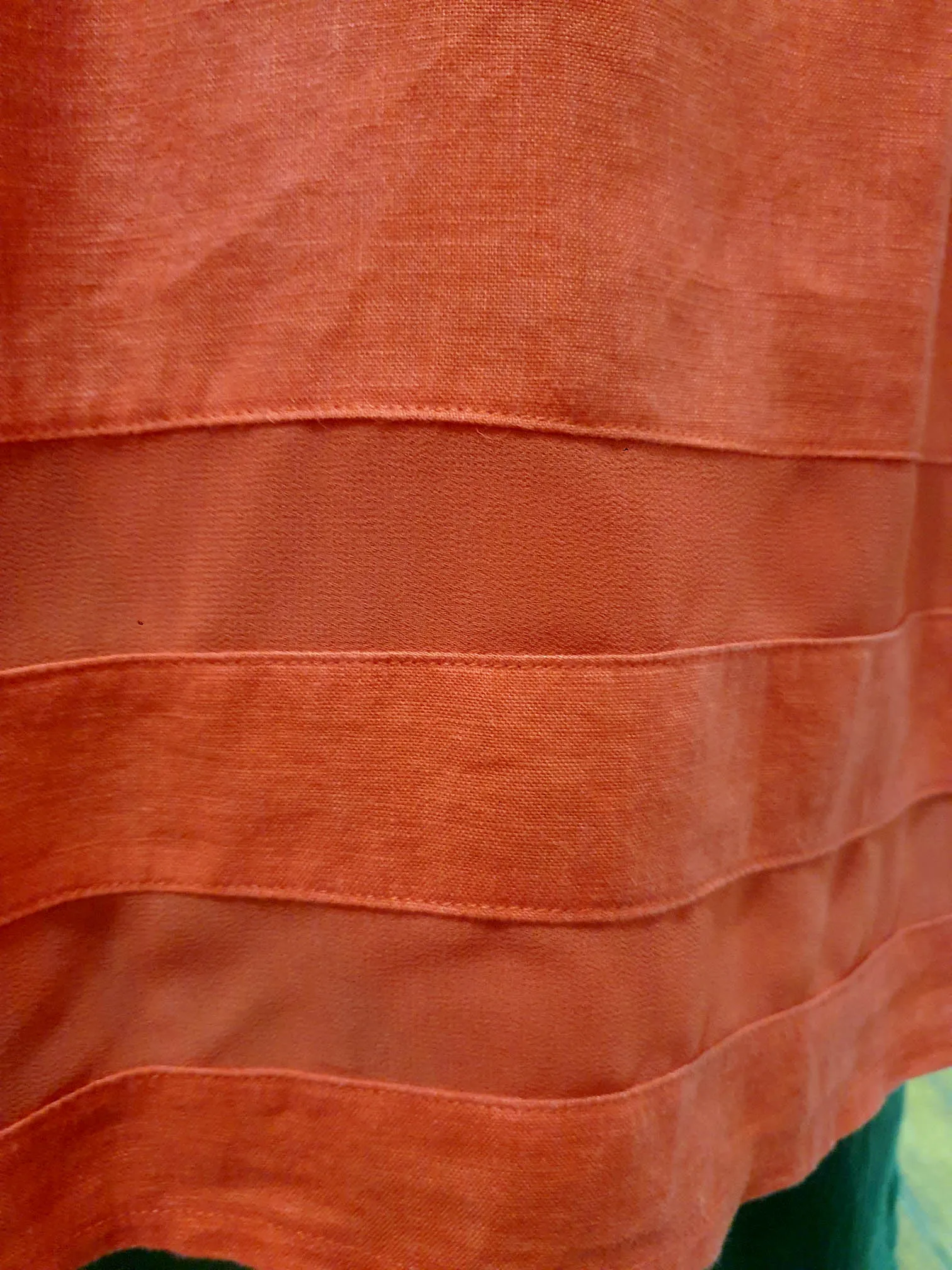 Gordon Smith red linen dress size 16
