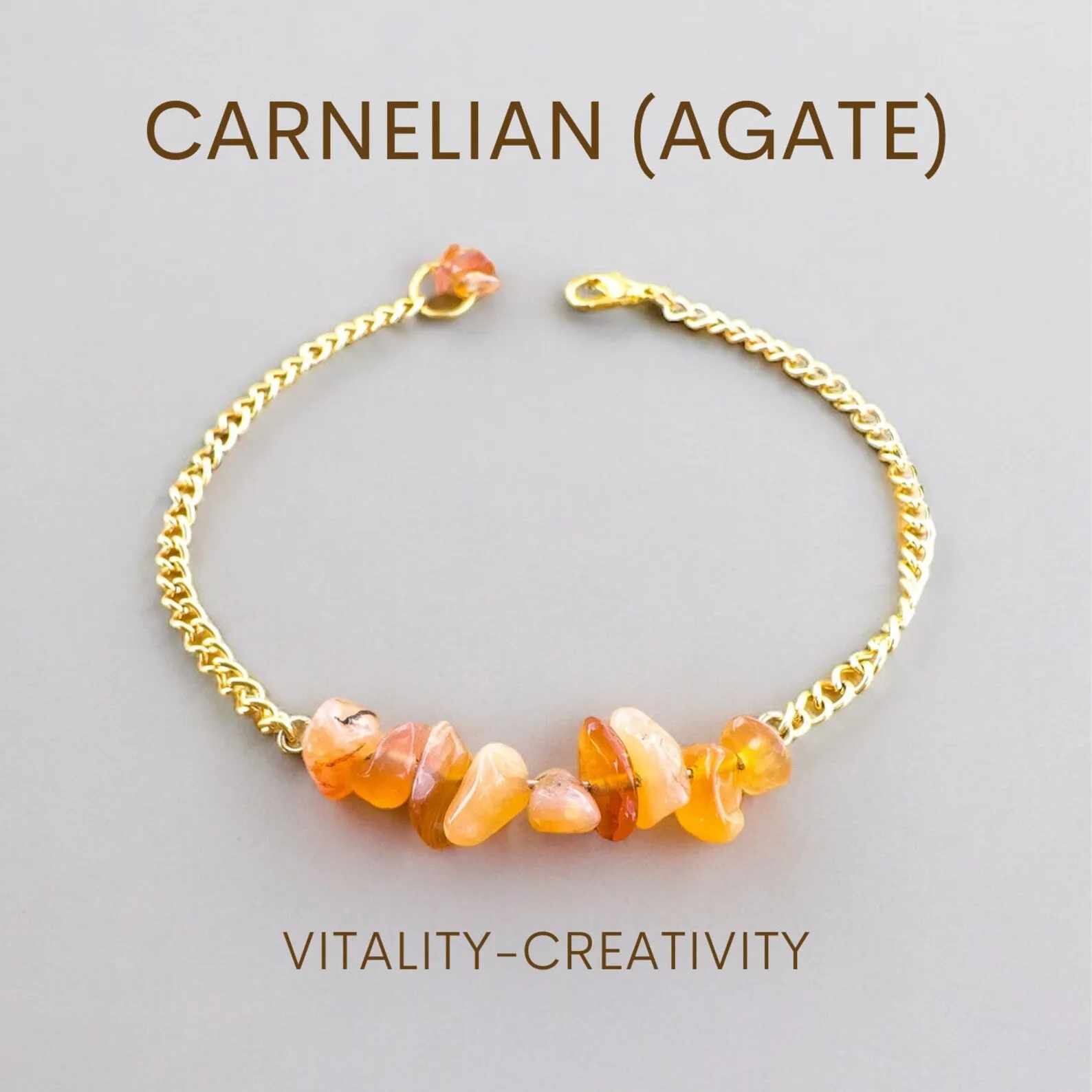 Handmade Carnelian Bracelet