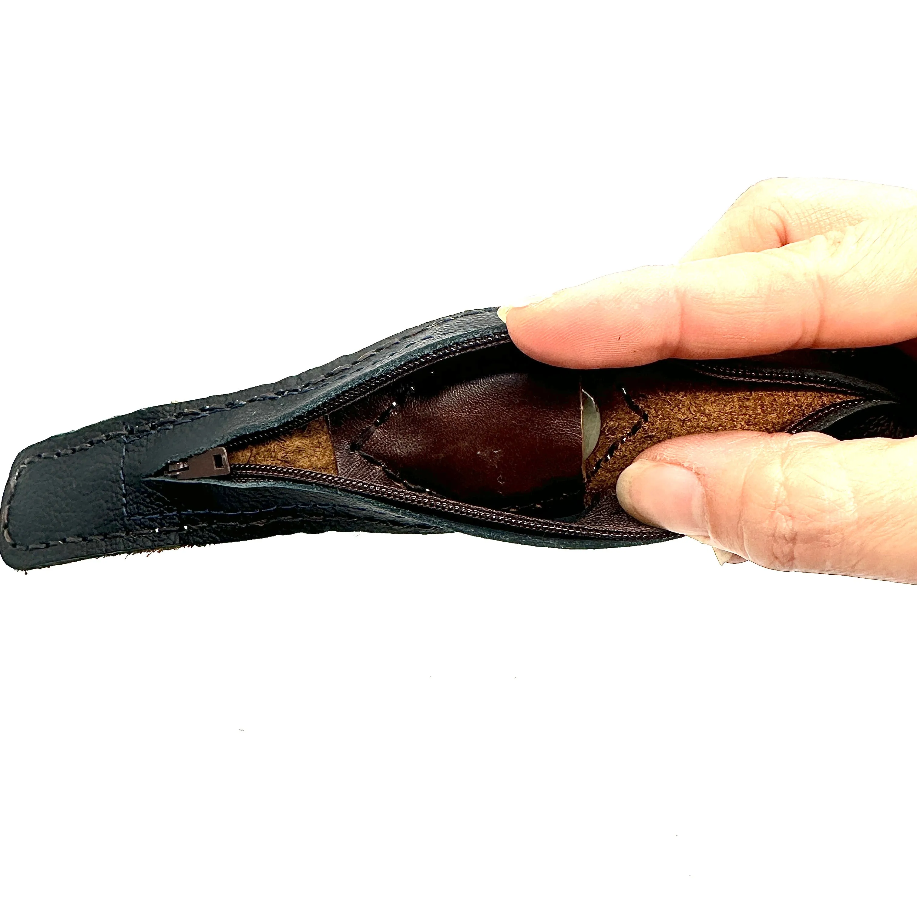 Handmade genuine leather wallet bracelets/ cuffs with gemstone (6 pack/ $17)