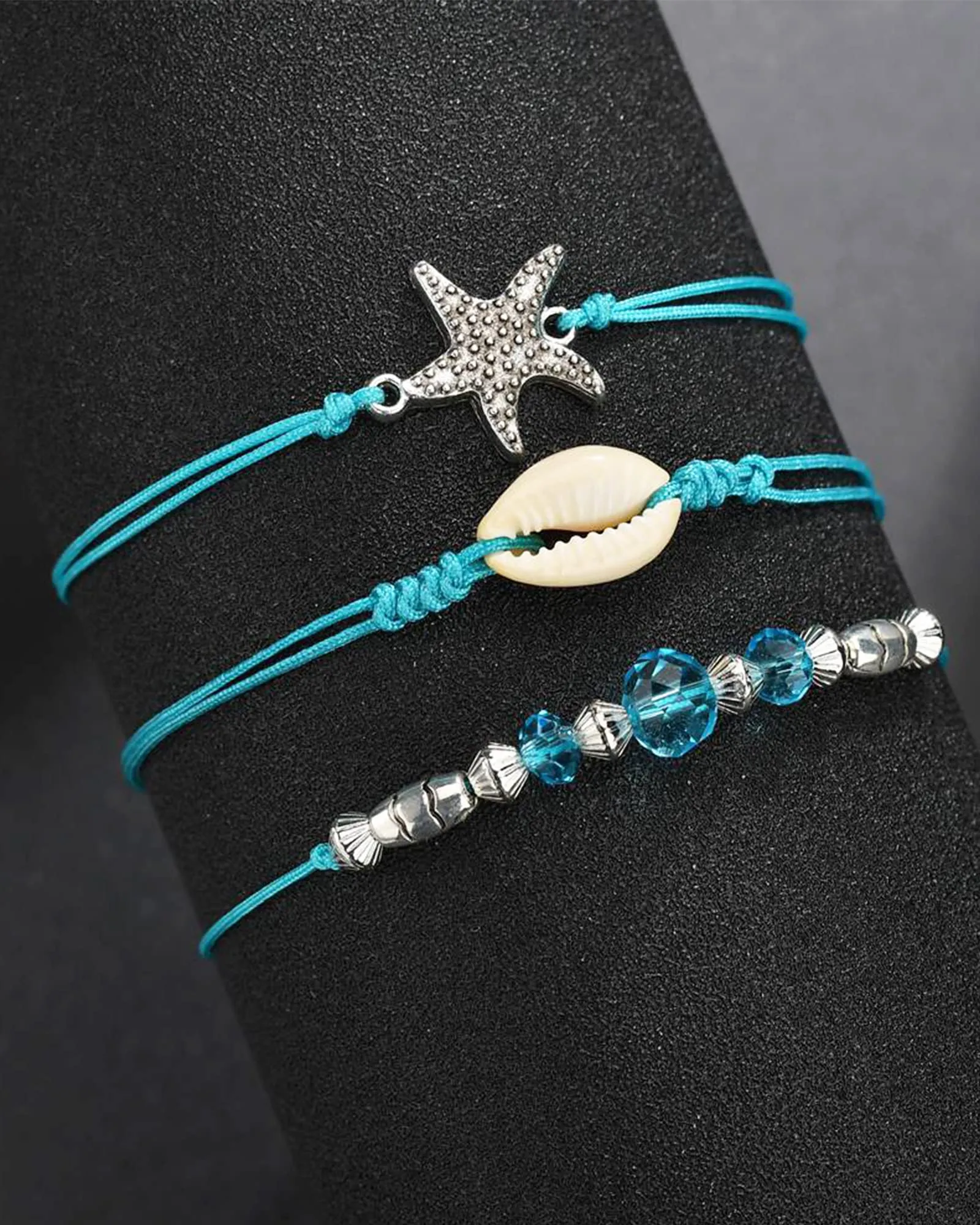 Handmade Summer String Bracelets for Women - Boho Braided Adjustable Beaded Waterproof Surfer Beach Bracelet Jewelry for Women Men
