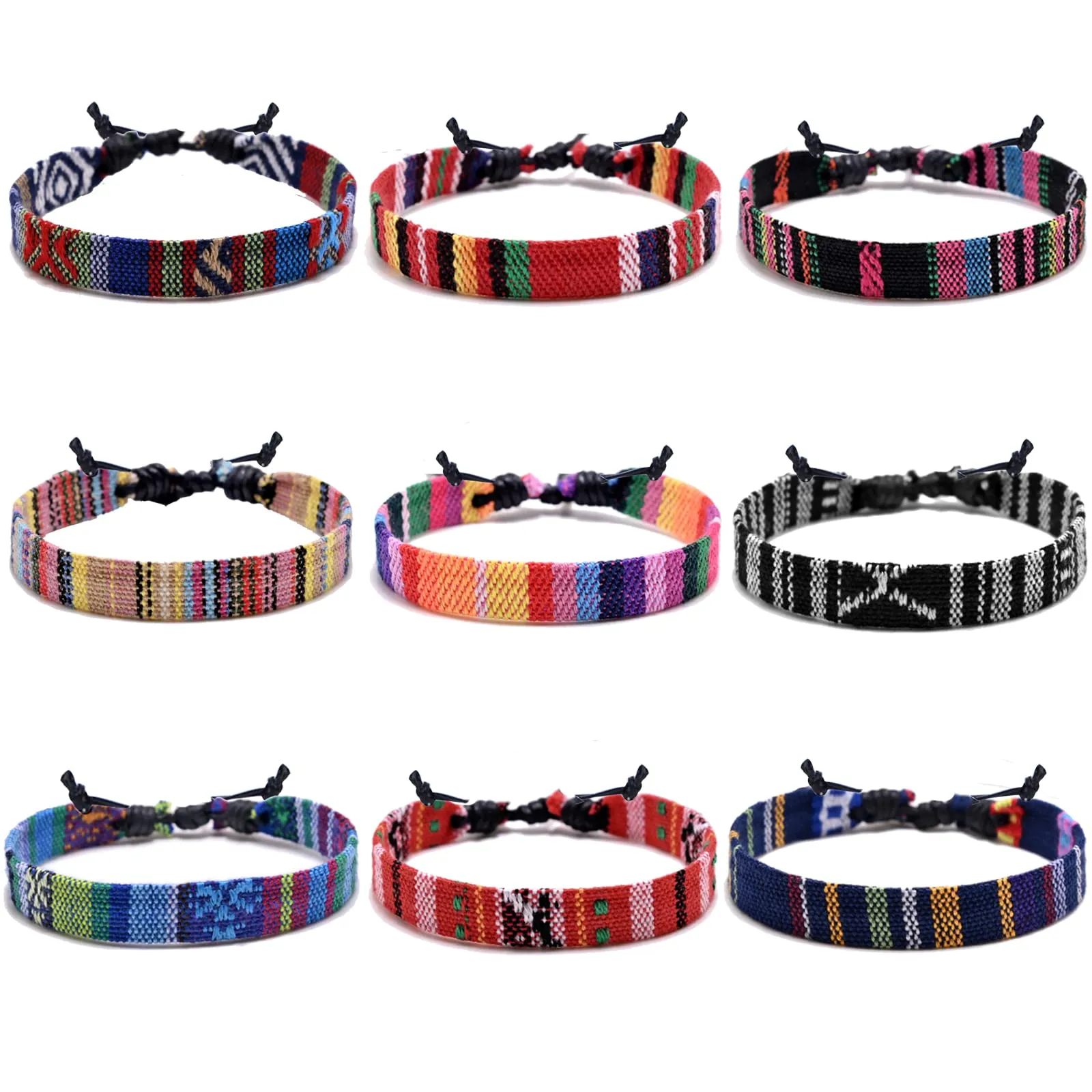 Handmade Summer String Bracelets for Women - Boho Braided Adjustable Beaded Waterproof Surfer Beach Bracelet Jewelry for Women Men