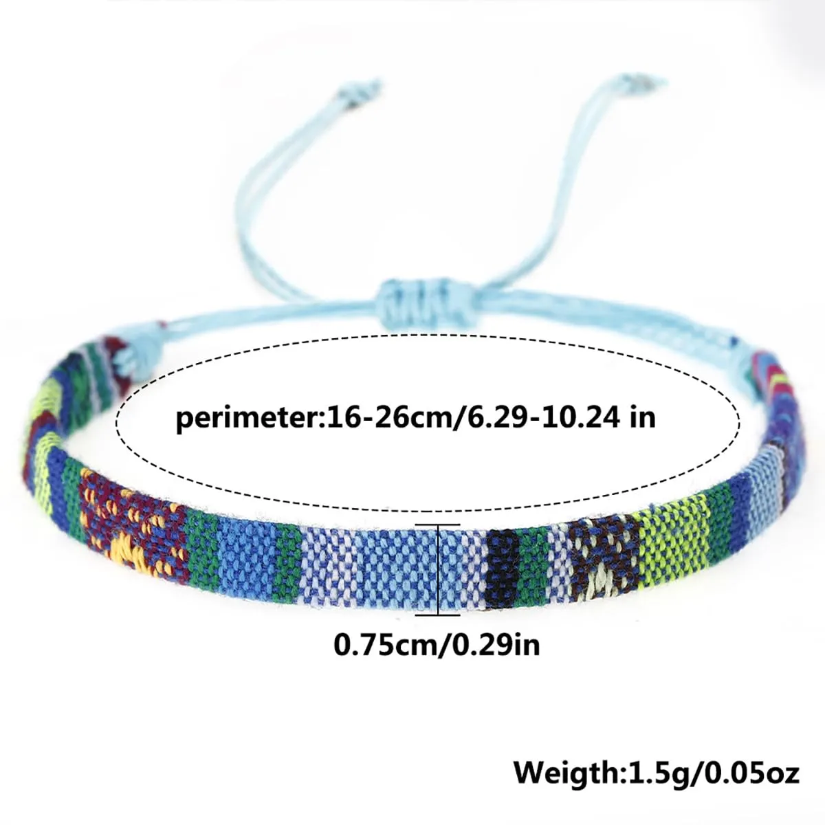 Handmade Summer String Bracelets for Women - Boho Braided Adjustable Beaded Waterproof Surfer Beach Bracelet Jewelry for Women Men