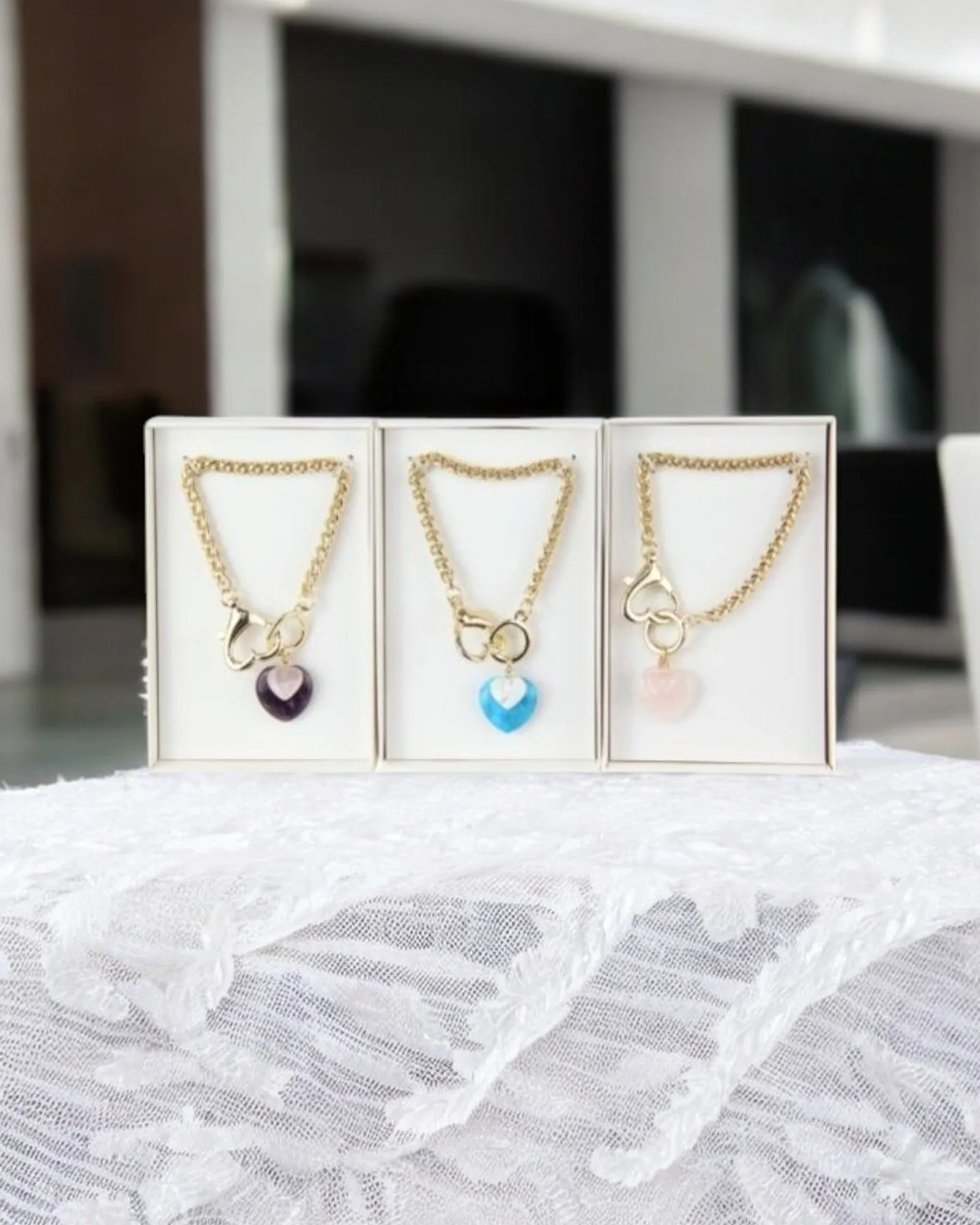 Heart GemStone Bracelets