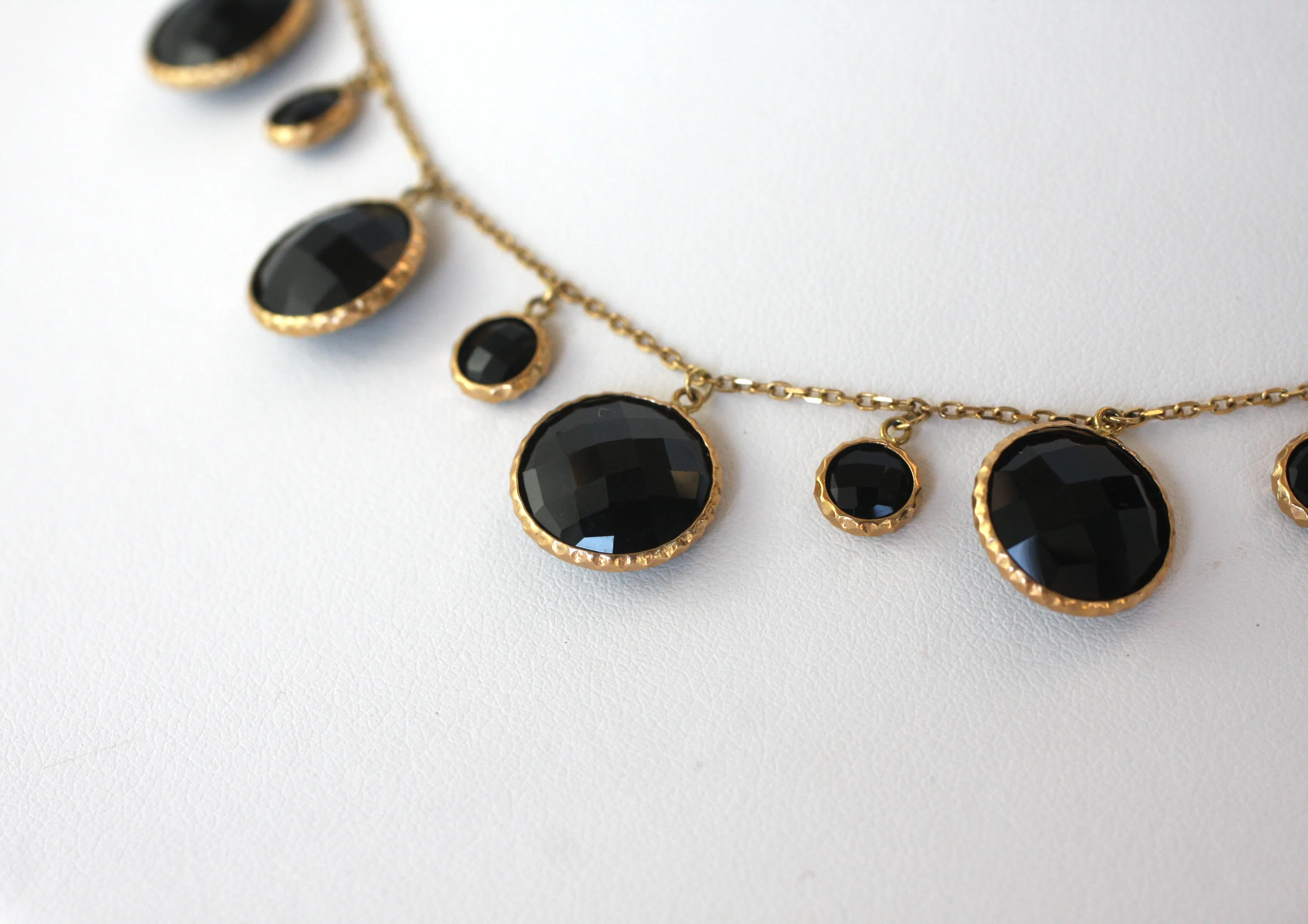 Herco Black Onyx Multi Stone Necklace