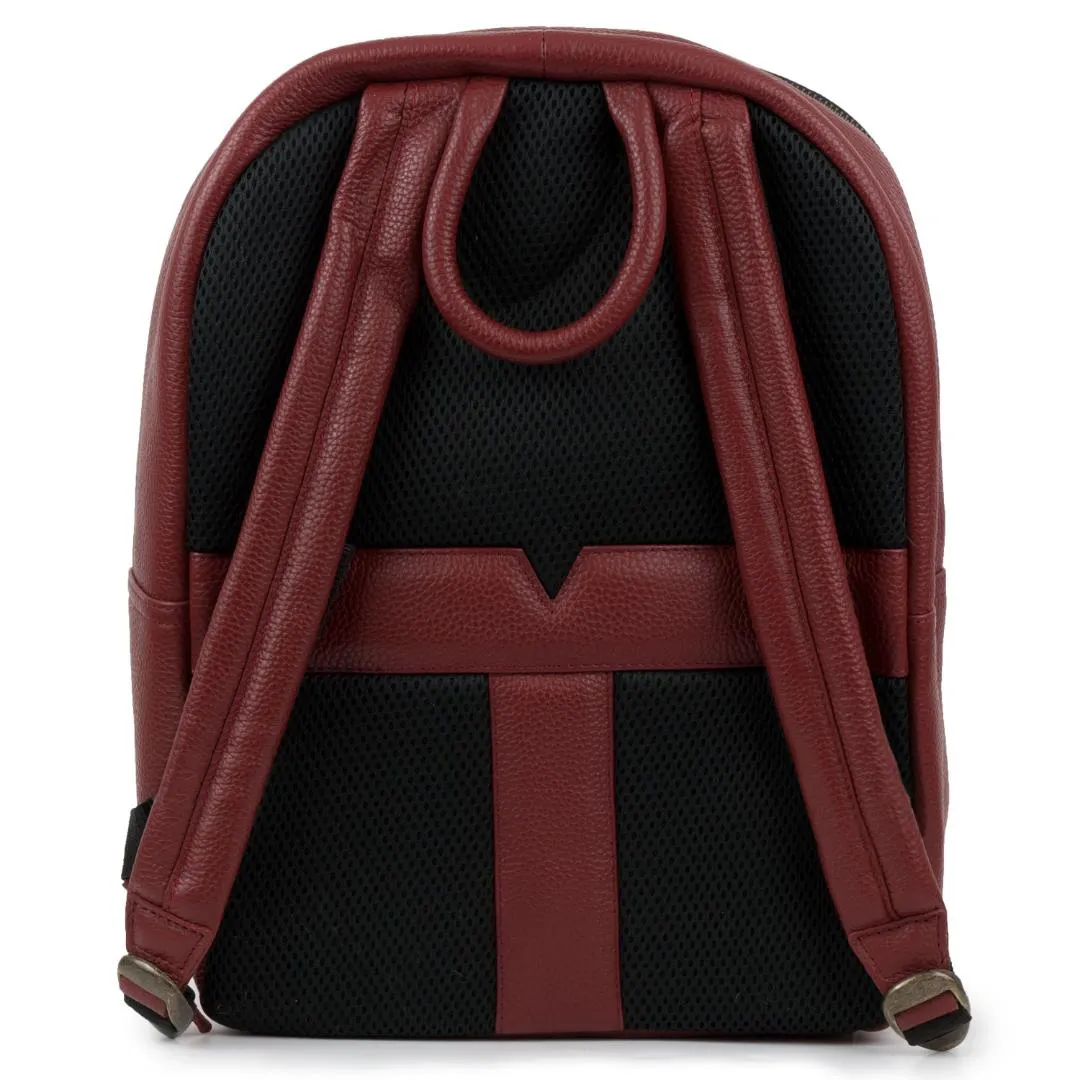 Hide Park Arabella Women’s Wine Leather Backpack - One Size