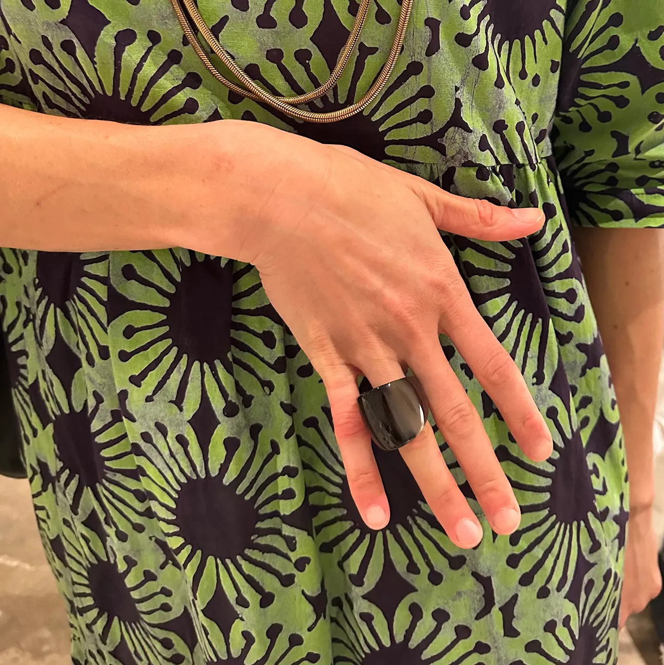 Horn Cocktail Ring