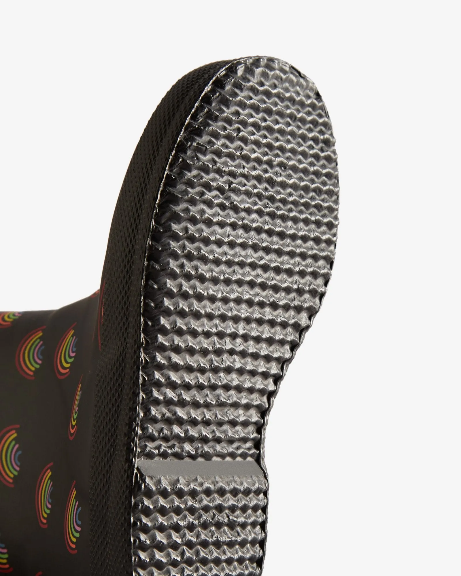 Hunter Boot Original Kids First Classic Rain Boots - Mini Rainbow Print