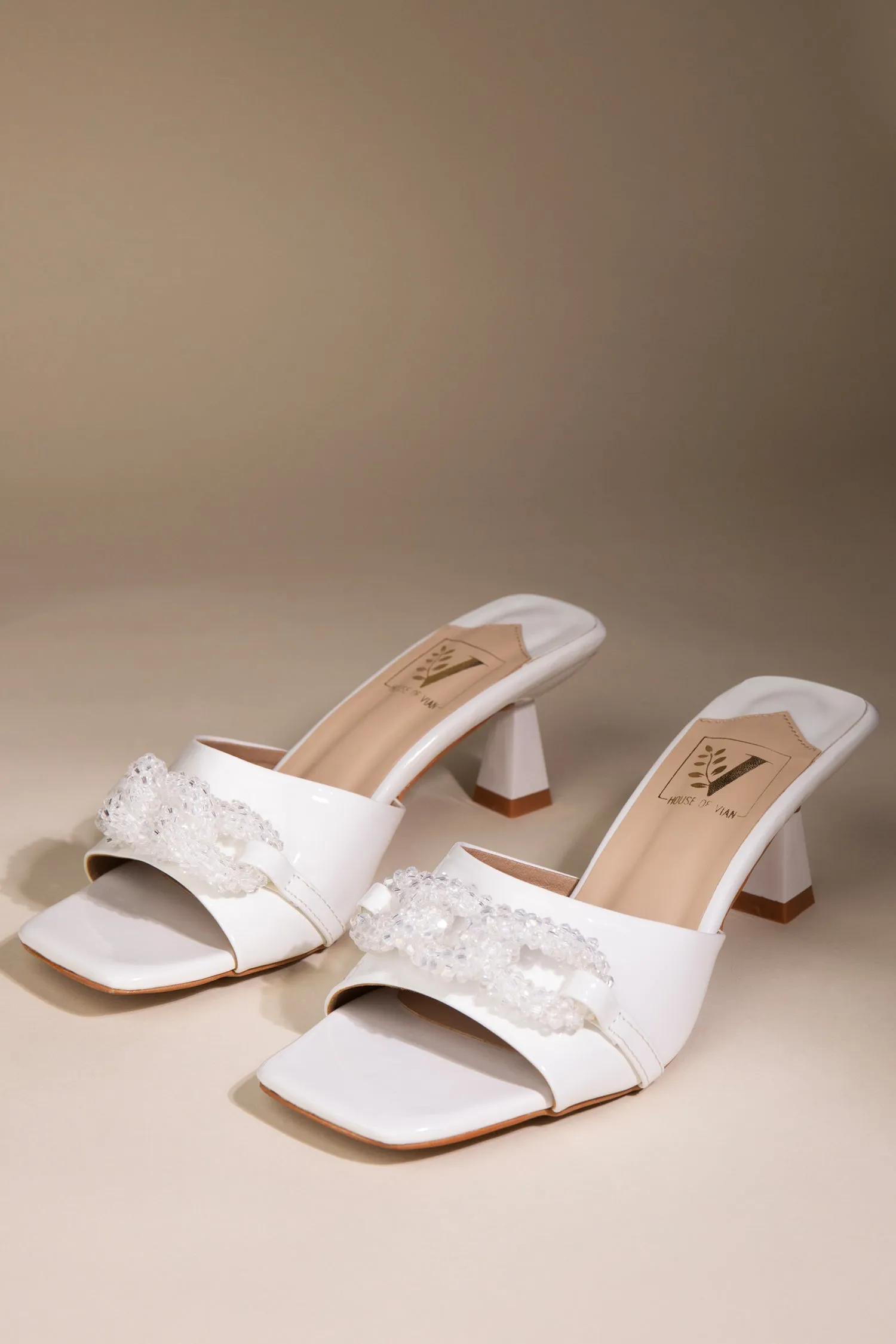 Jane White Heels