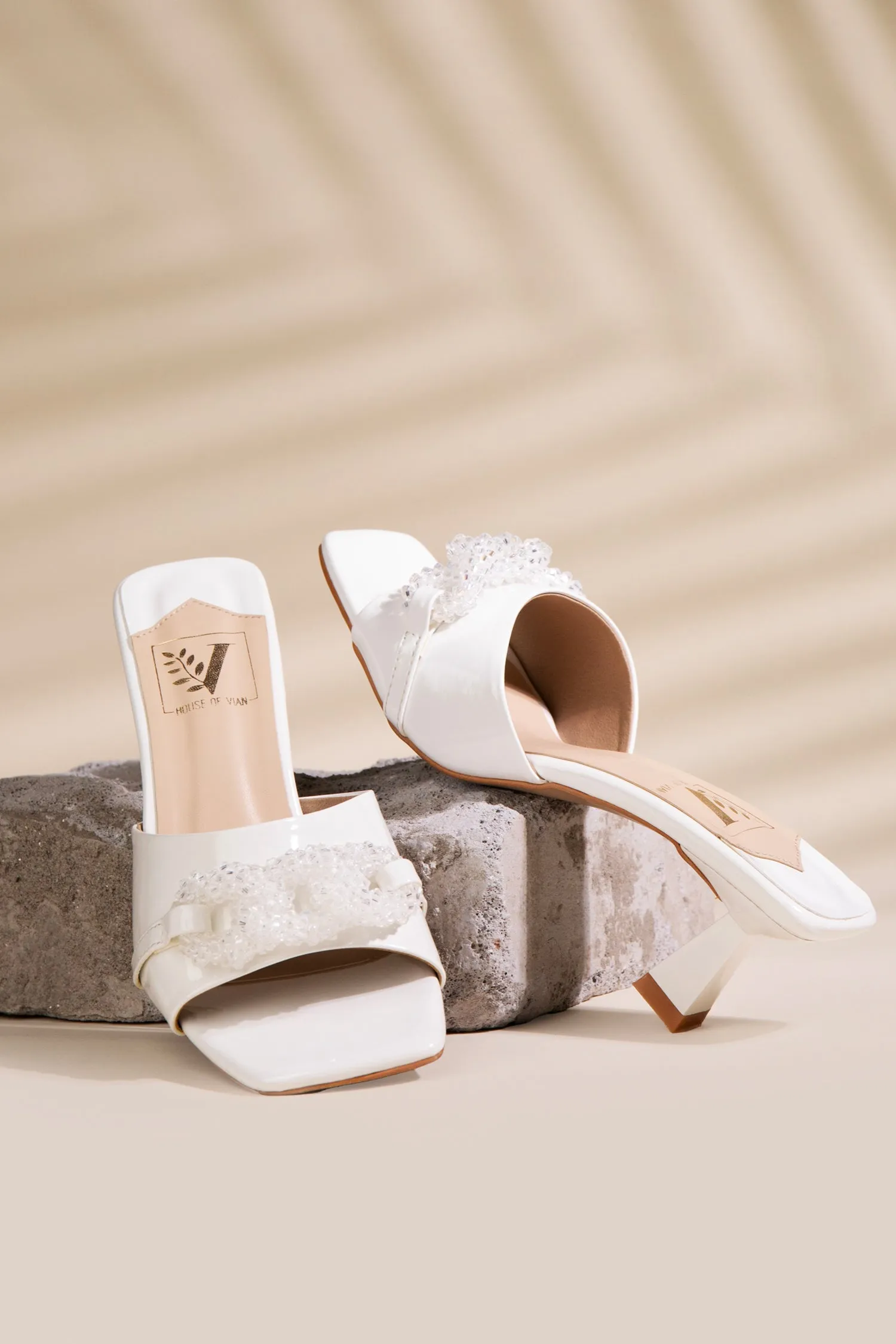 Jane White Heels