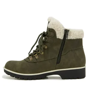 JBU by Jambu Women's Blue Creek Water Resistant Snow Boot, Olive, 8.5