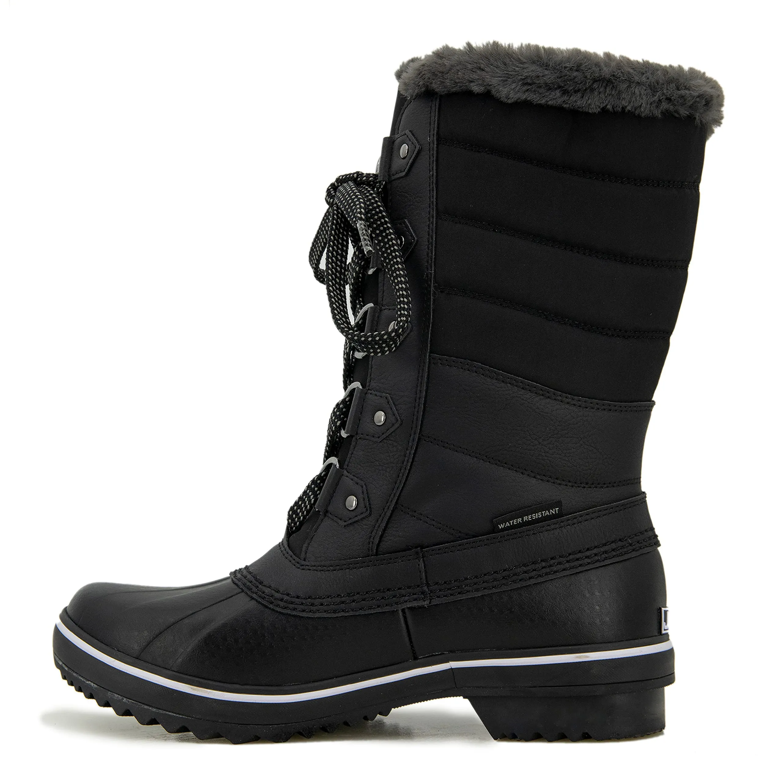 JBU by Jambu Women's Siberia Water Resistant Snow Boot, Black, 7