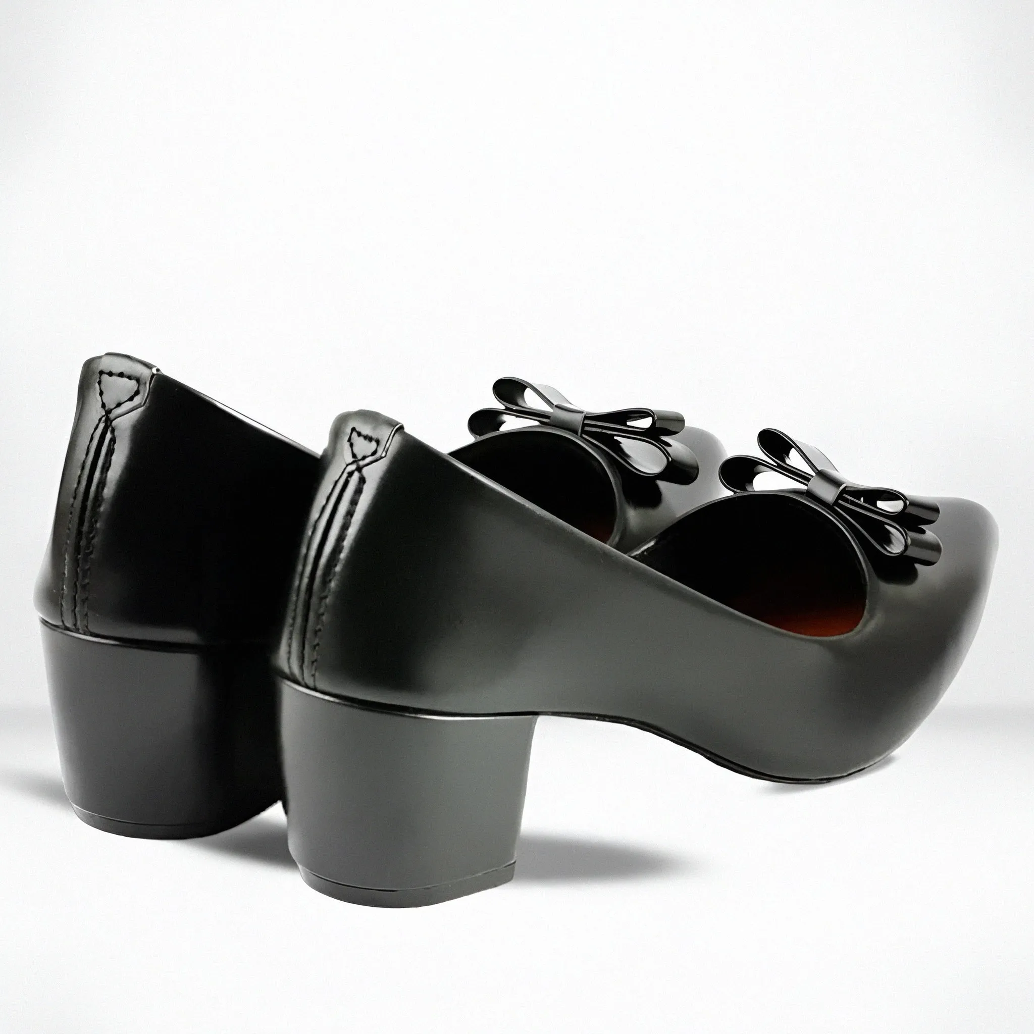 Jet Black Heels