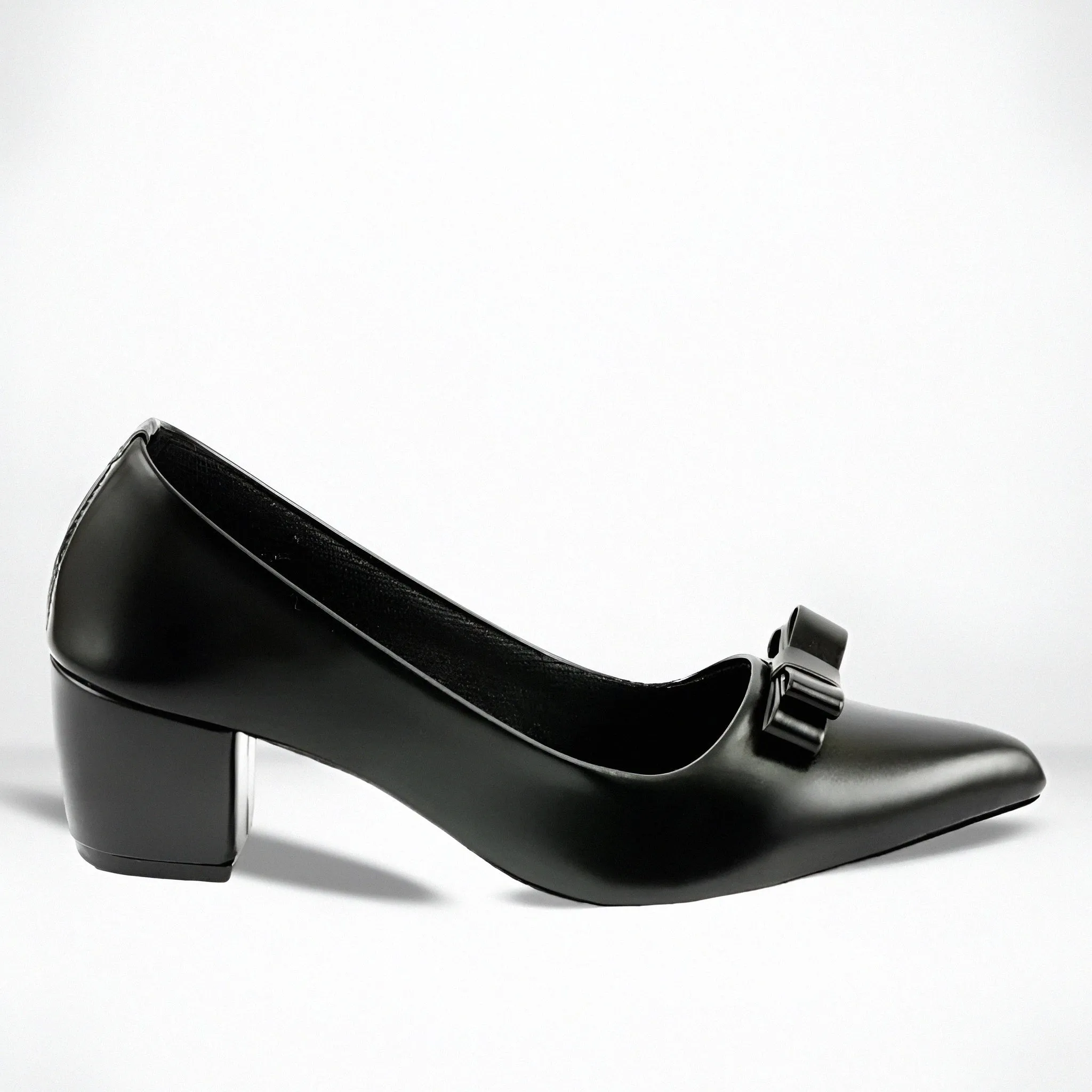 Jet Black Heels