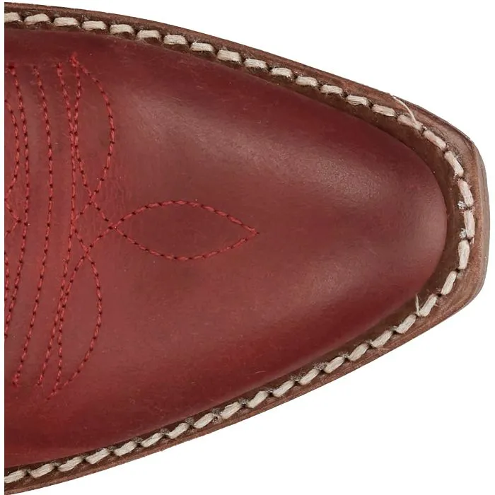 Justin Ladies VN4459 Whitley Cowboy Boots in Red