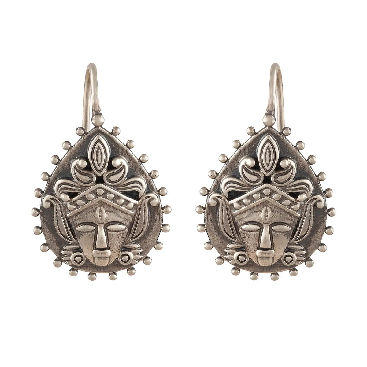 Kali Goddess  Silver Earrings by MOHA