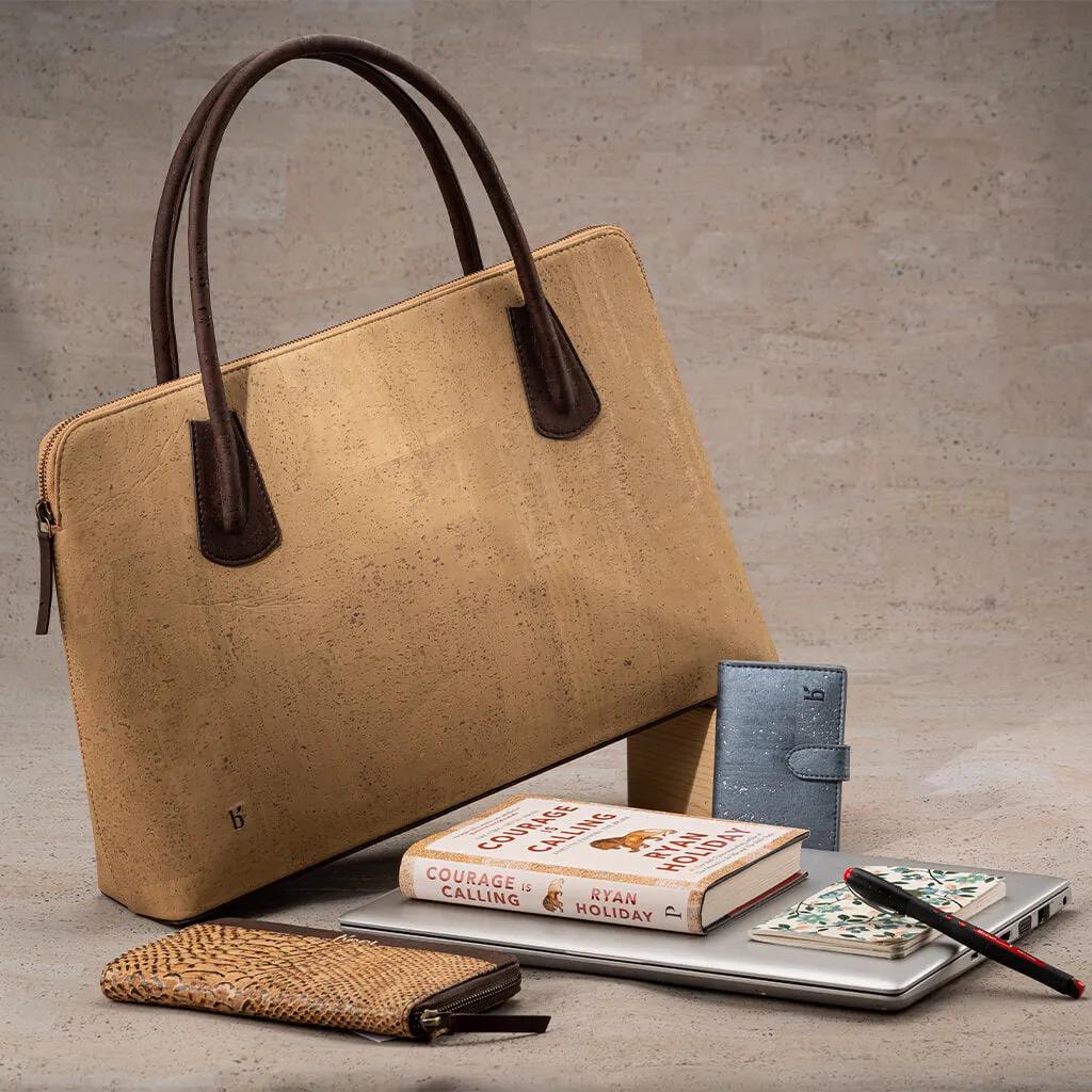 Karya Cork Laptop Tote (16")