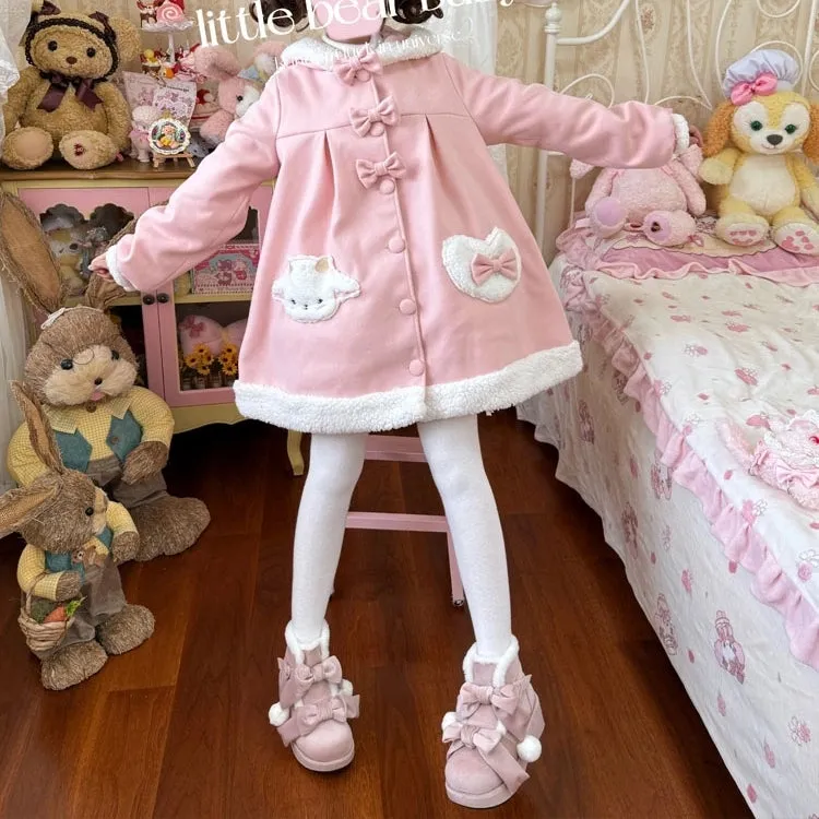 Kawaii Thick-Soled Lolita Snow Boots
