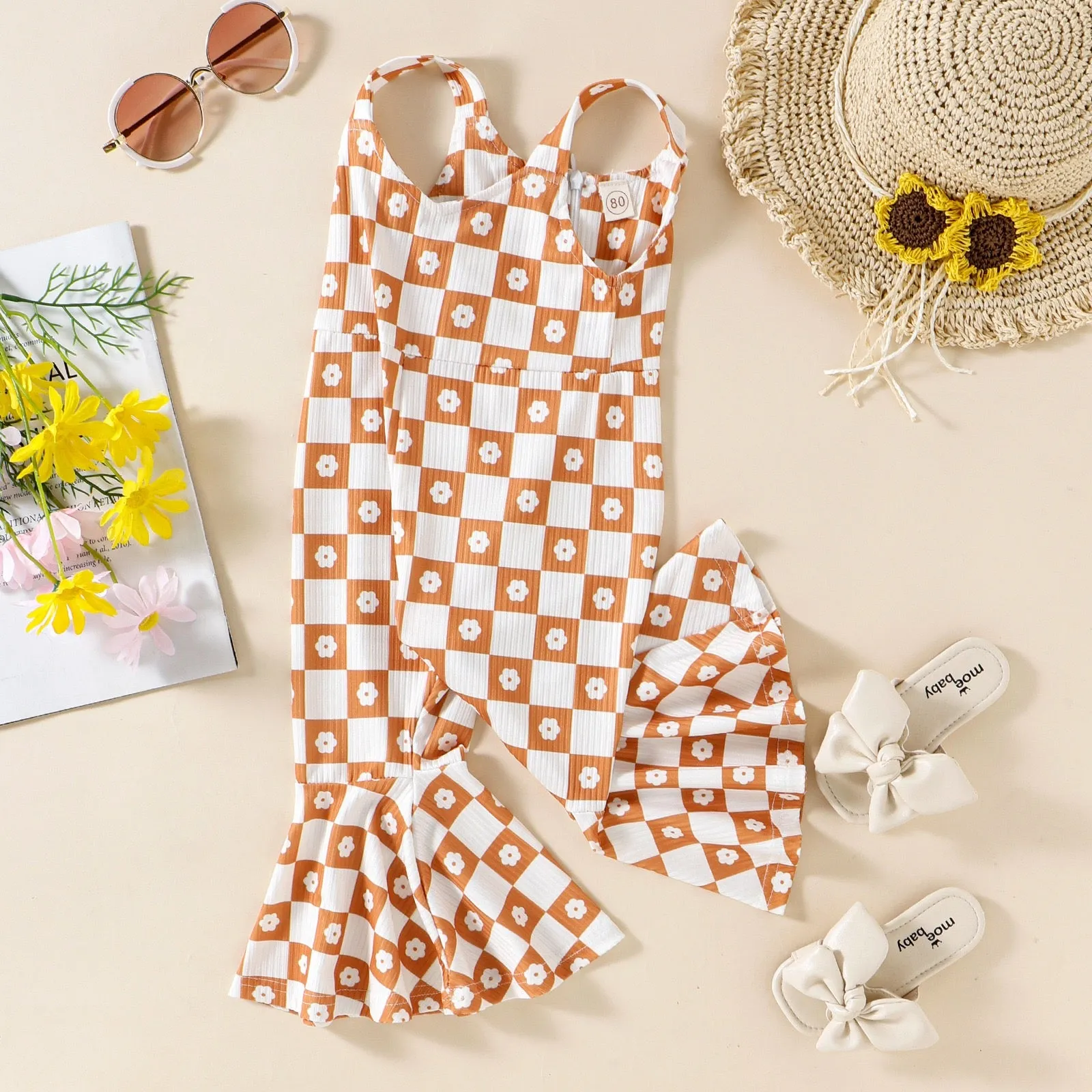 Kids Bell Jumpsuits